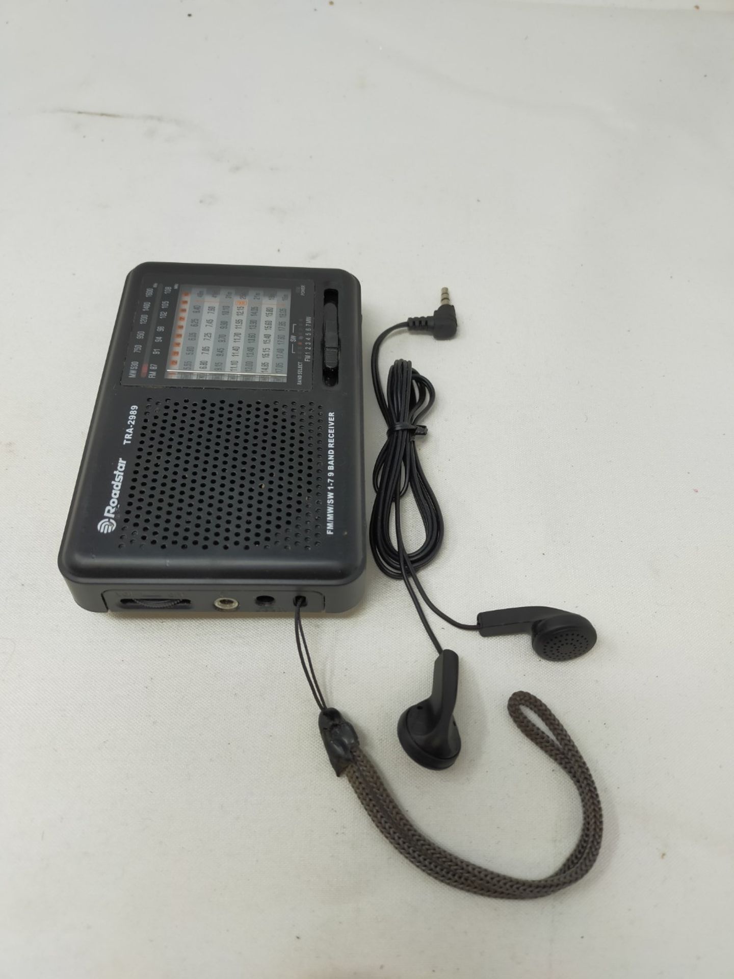 Roadstar Radio TRA-2989/N FM/MW/SW7b Al.Pile - Image 3 of 3