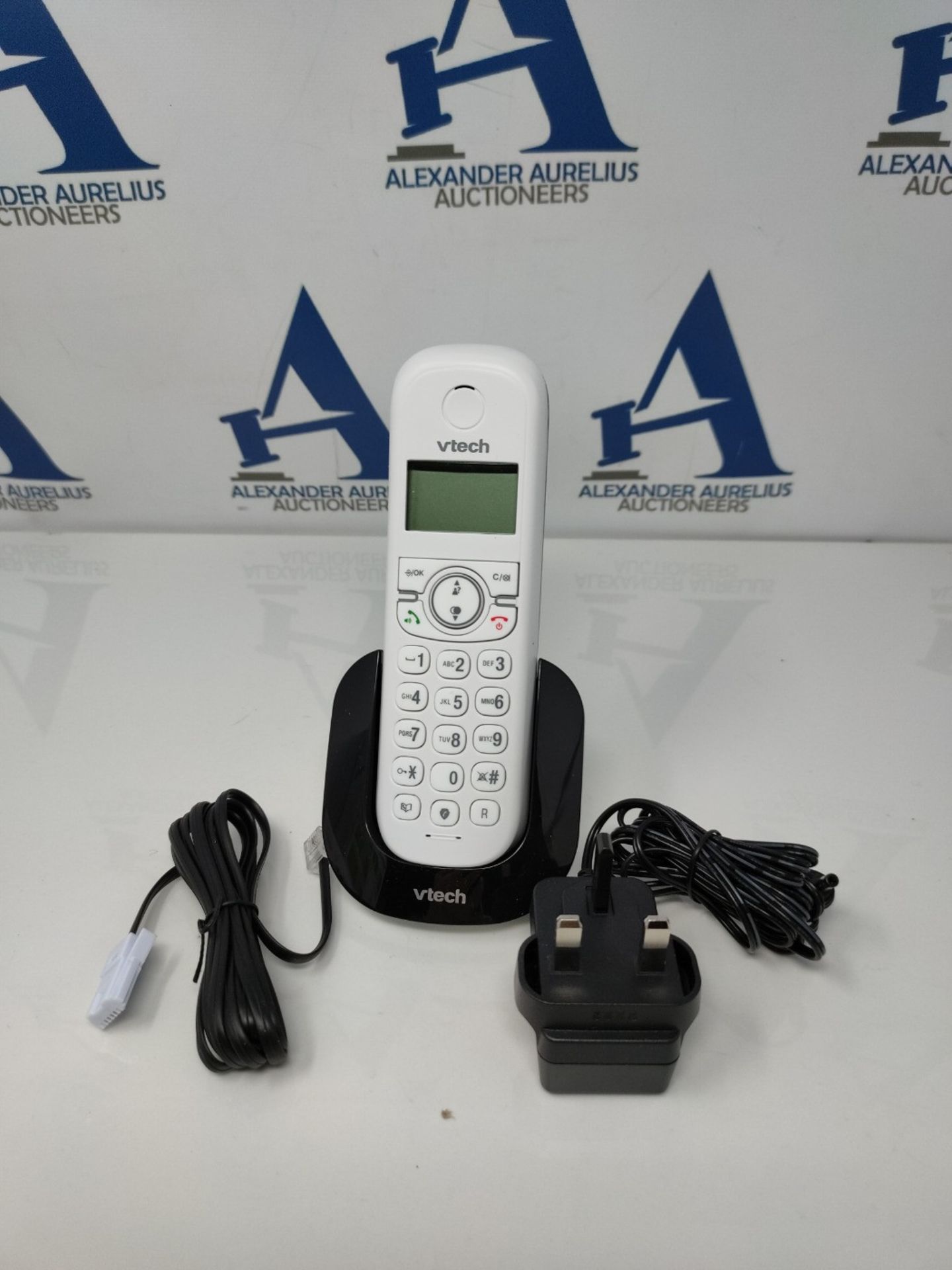 VTech CS1500 Dual-Charging DECT Cordless Phone with Call Block, Caller ID/Call Waiting - Image 3 of 3