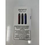Justfog Minifit Max Kit - Sigaretta elettronica, 650 mAh, Prodotto senza nicotina, Ner