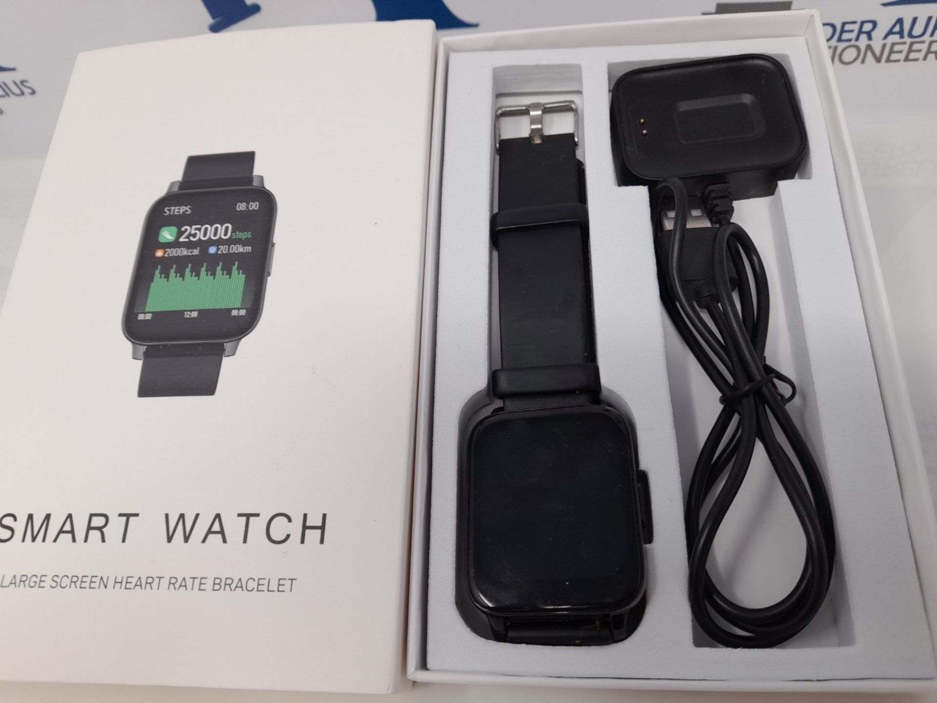 iporachx Smartwatch for Men and Women, 1.69 Inch Fitness Watch Wristwatch with Pedomet