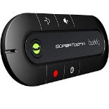 SuperTooth Buddy Bluetooth Handsfree Car Kit, Black