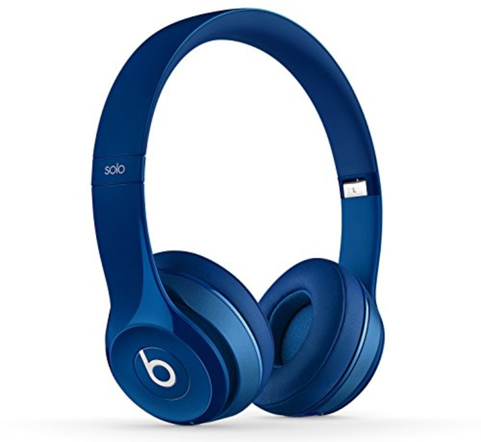 RRP £119.00 [CRACKED] Beats Solo2 On-Ear Headphones - Blue