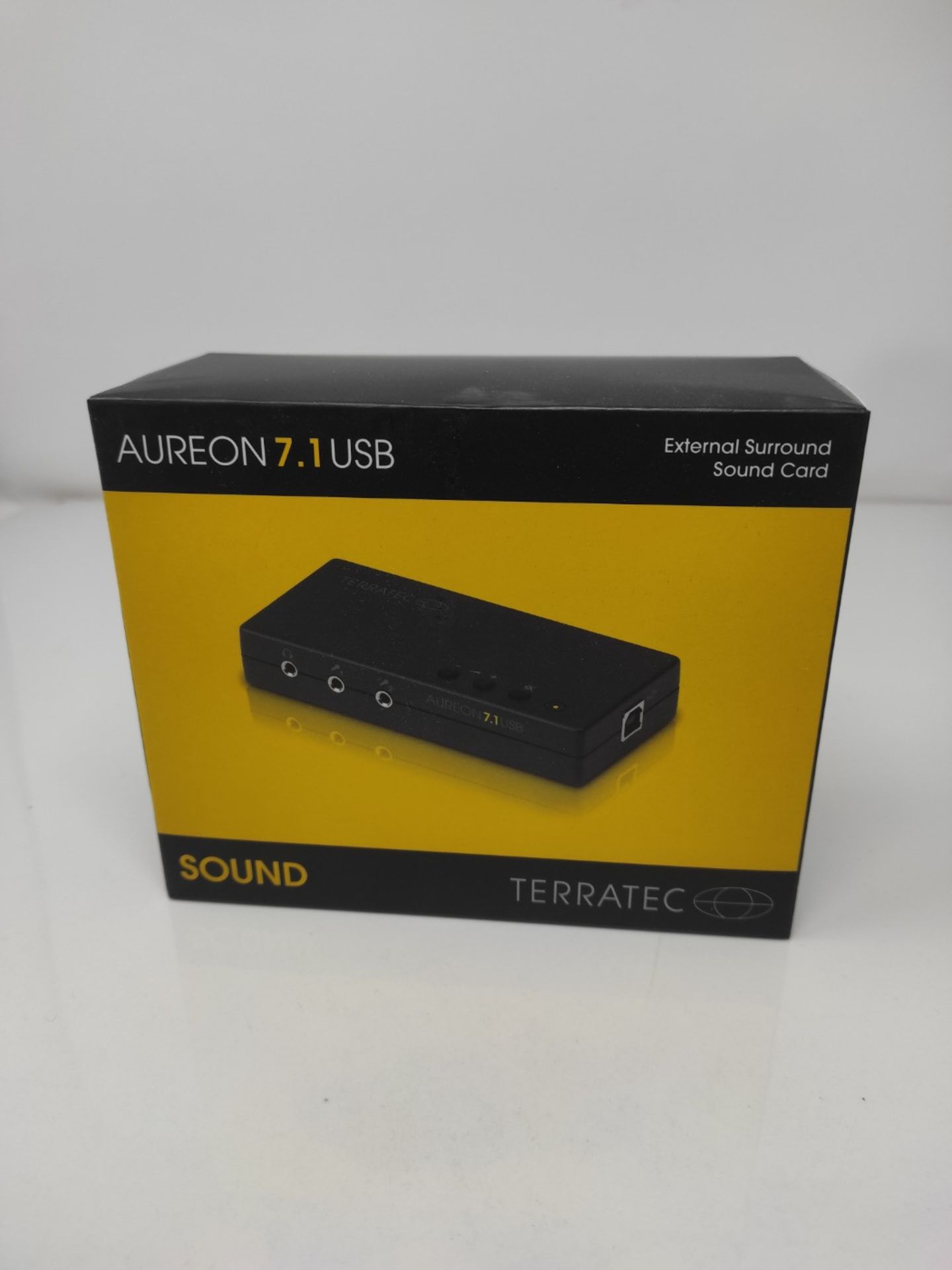 TERRATEC AUREON USB 7.1 PC sound card external 8-channel USB sound box - optical input - Image 2 of 3