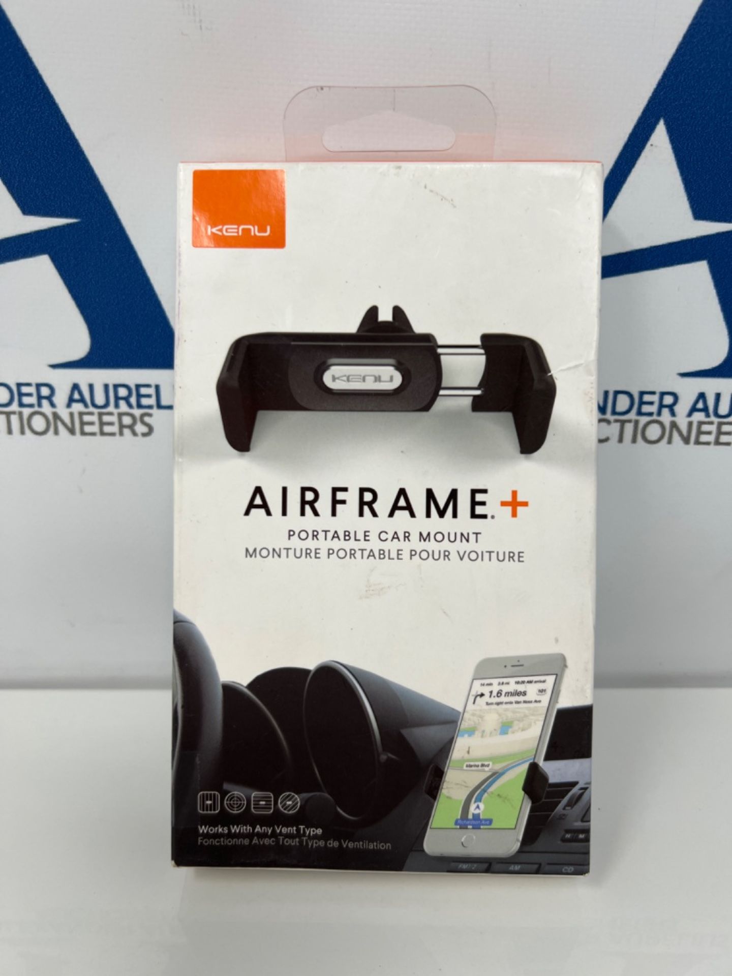 Kenu Airframe+, Air Vent Car Phone Holder Mount, Cell Phone Stand, Expandable Grip & 3 - Image 2 of 3