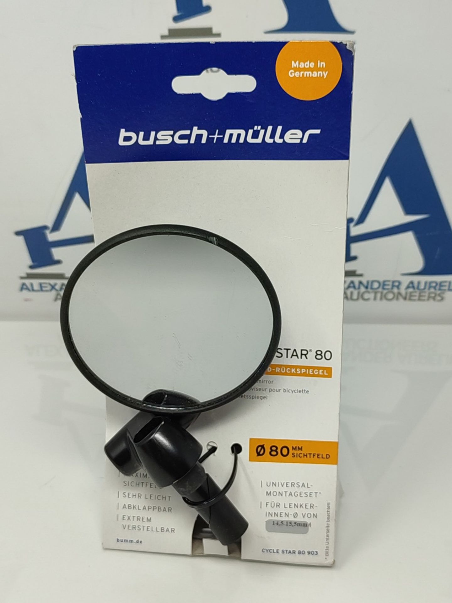 Busch & Müller 2321026902 Rear View Mirror Black 1 Size - Image 2 of 2