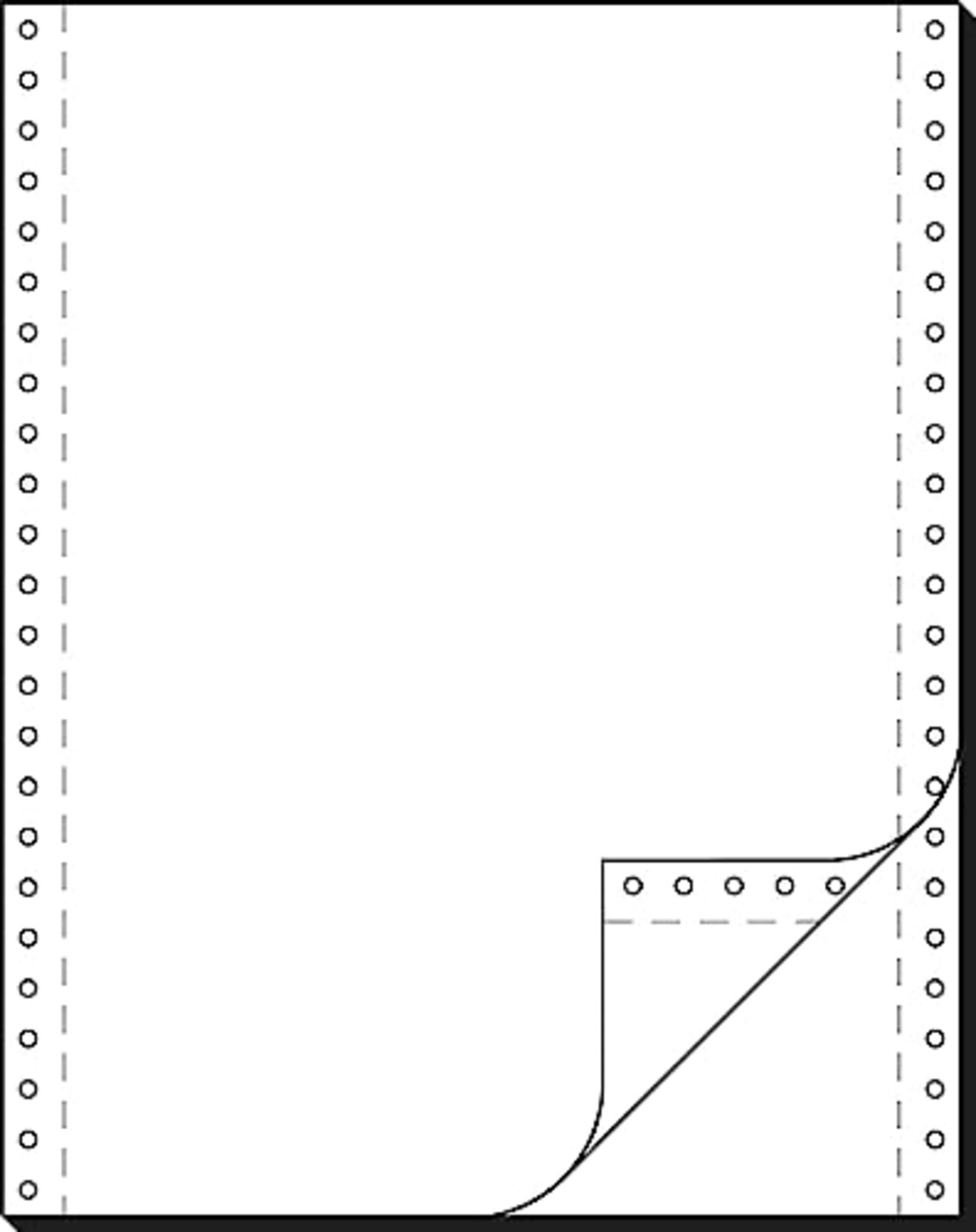 Tab.-Pap. 12" X 240 2-F 1000 Sheets