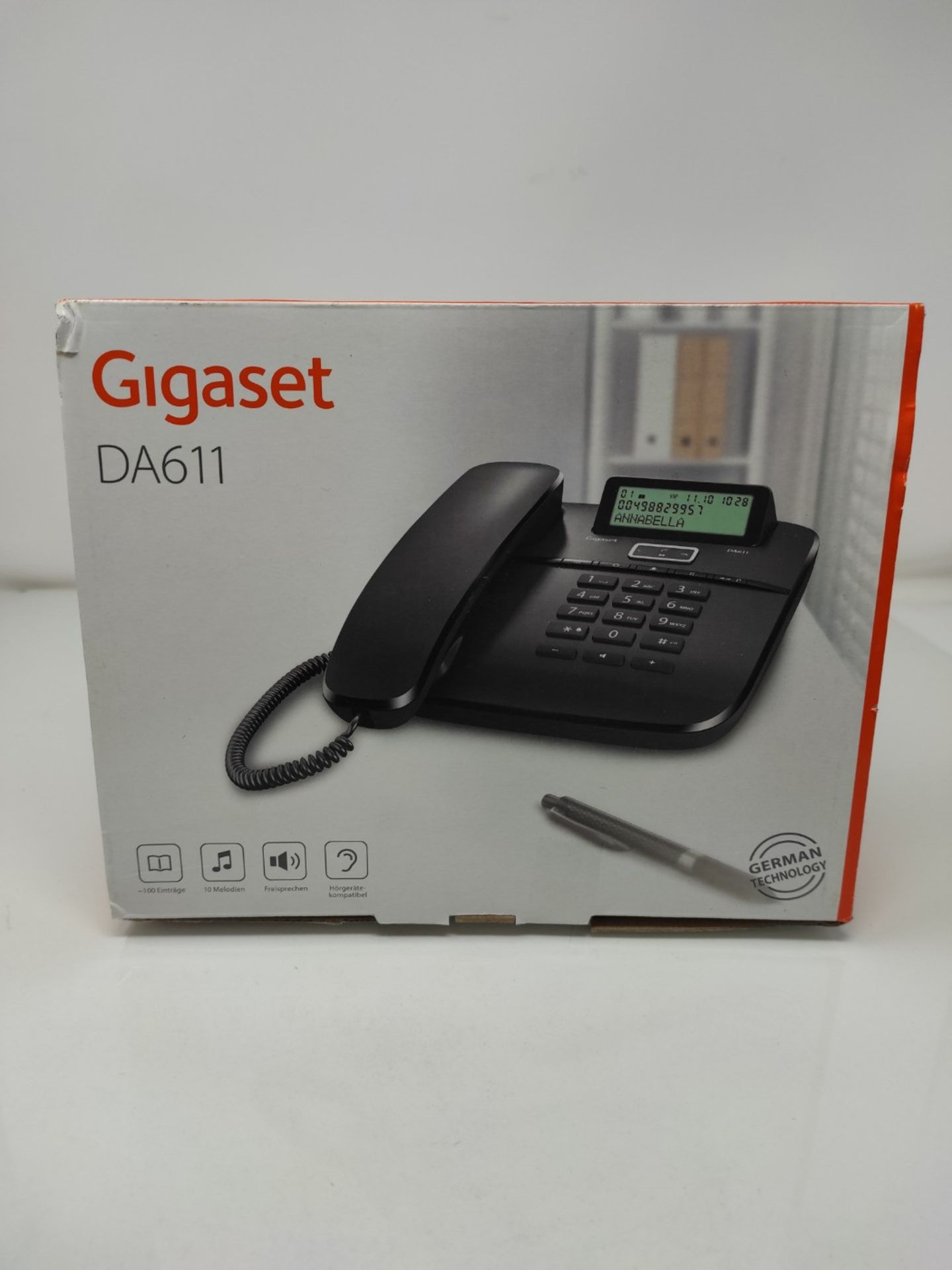 Gigaset DA611 - Corded telephone with hands-free function - Phone book with VIP markin - Image 2 of 3
