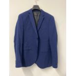 RRP £99.00 Jack & Jones Men's Jprblafranco Business Suit Pants Set, Medieval Blue, 42 UK