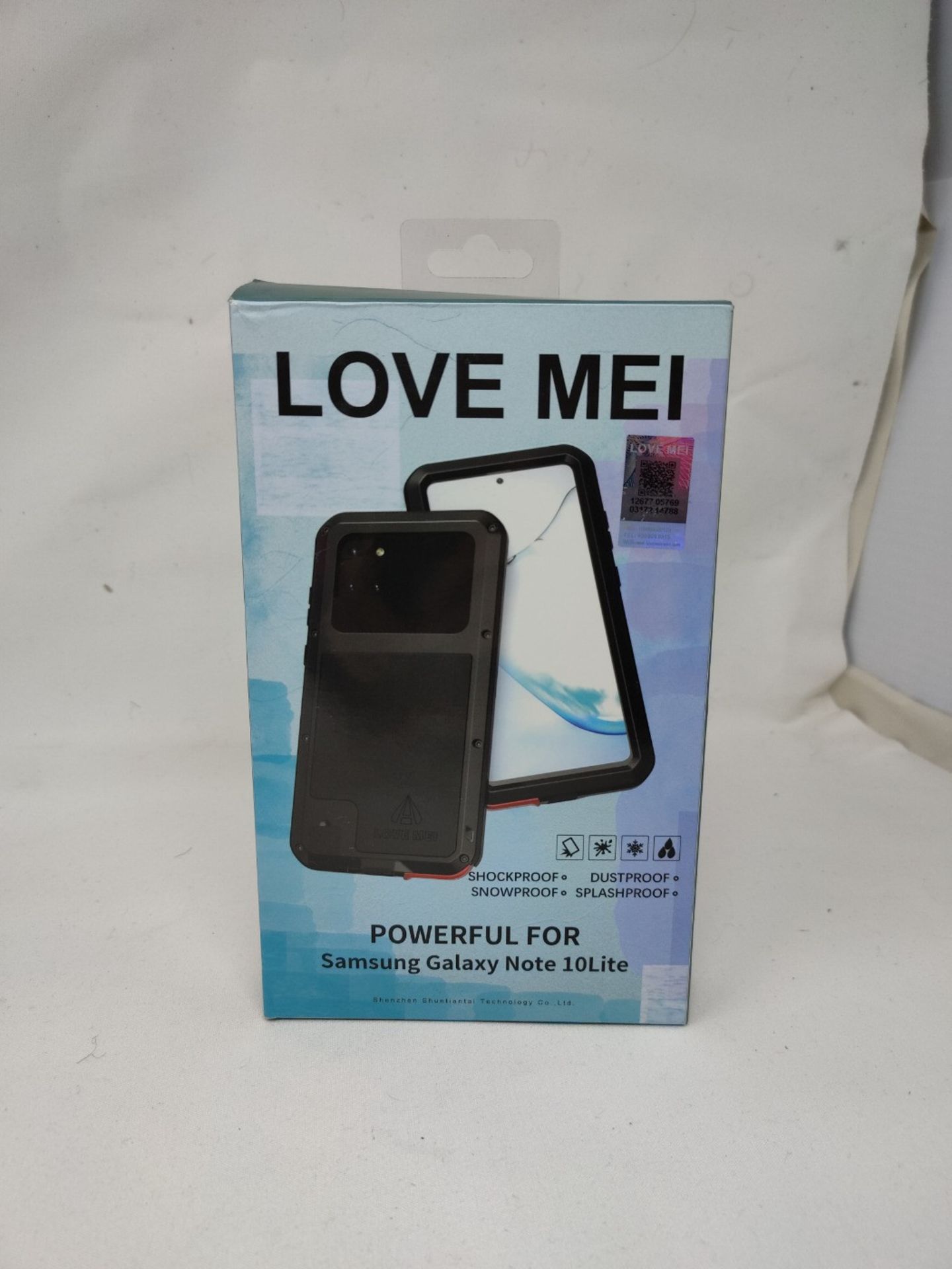 LOVE MEI for Samsung Galaxy Note 10 Lite Case, Heavy Duty Waterproof Shockproof Dustpr