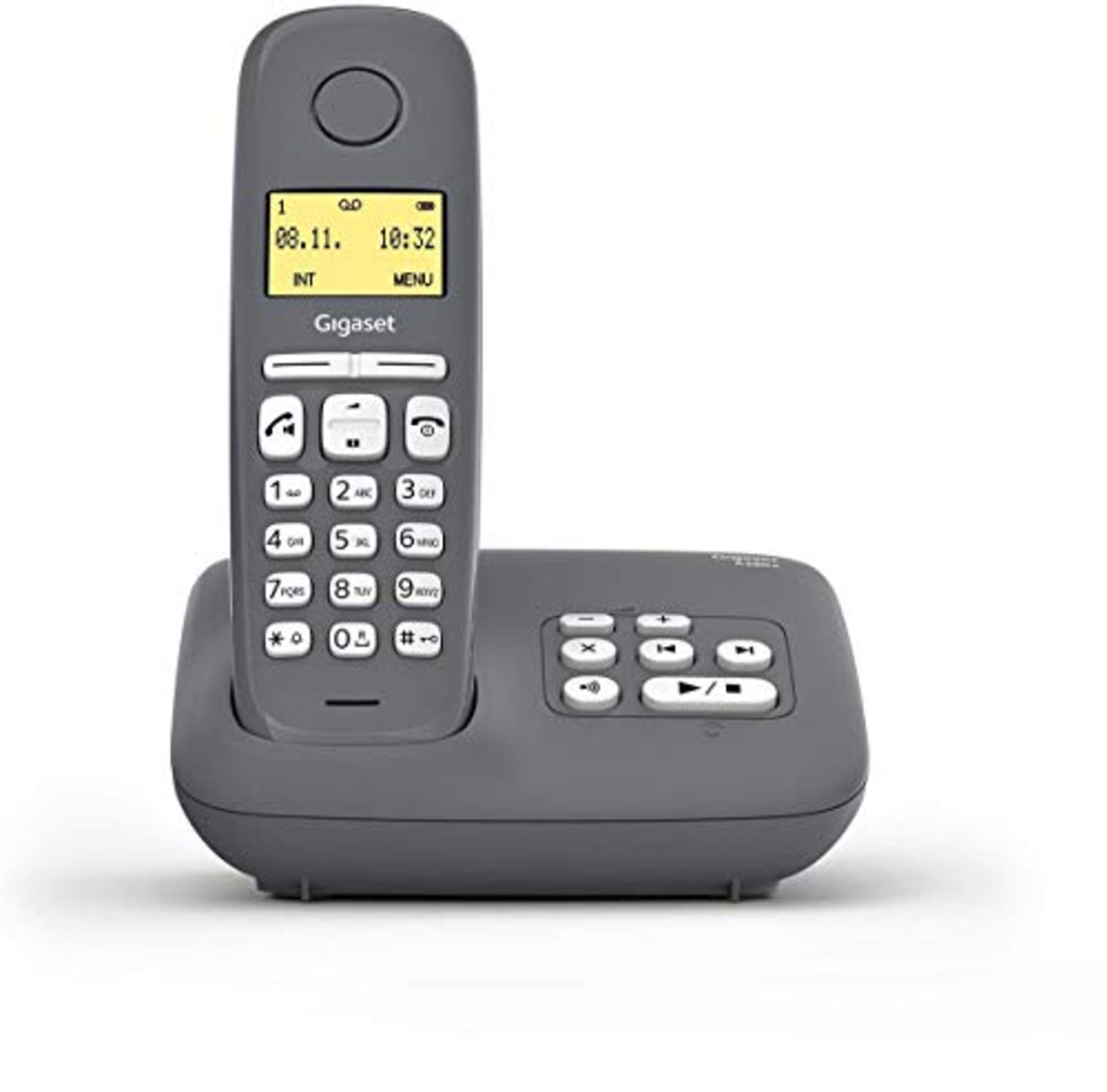 Gigaset A280A - Schnurloses Telefon mit Anrufbeantworter - brillante AudioqualitÃ¤t