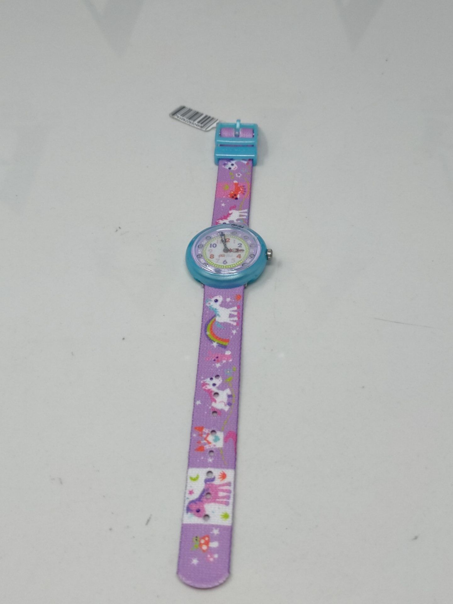 Flik Flak Girls' Analogue Quartz Watch with Textile Bracelet - FBNP033 - Image 3 of 3