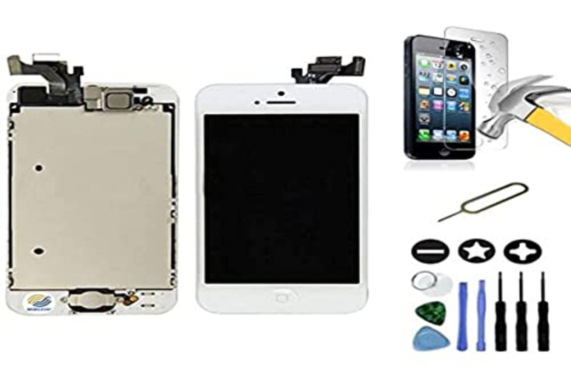 Mobilevie Full Assembly LCD Display with Retina Display and Touch Screen + Tools for A