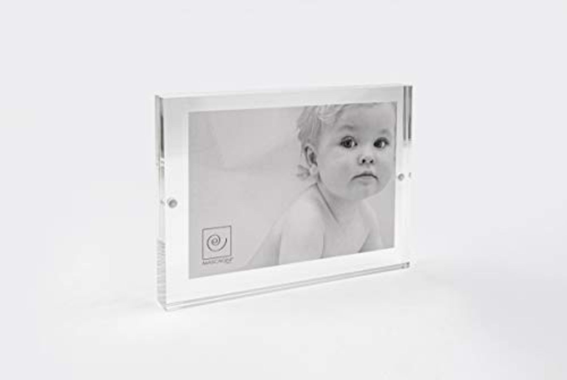Mascagni M215 Transparent Floor Display Backlit - Frame, Acrylic, Transparent, Floo