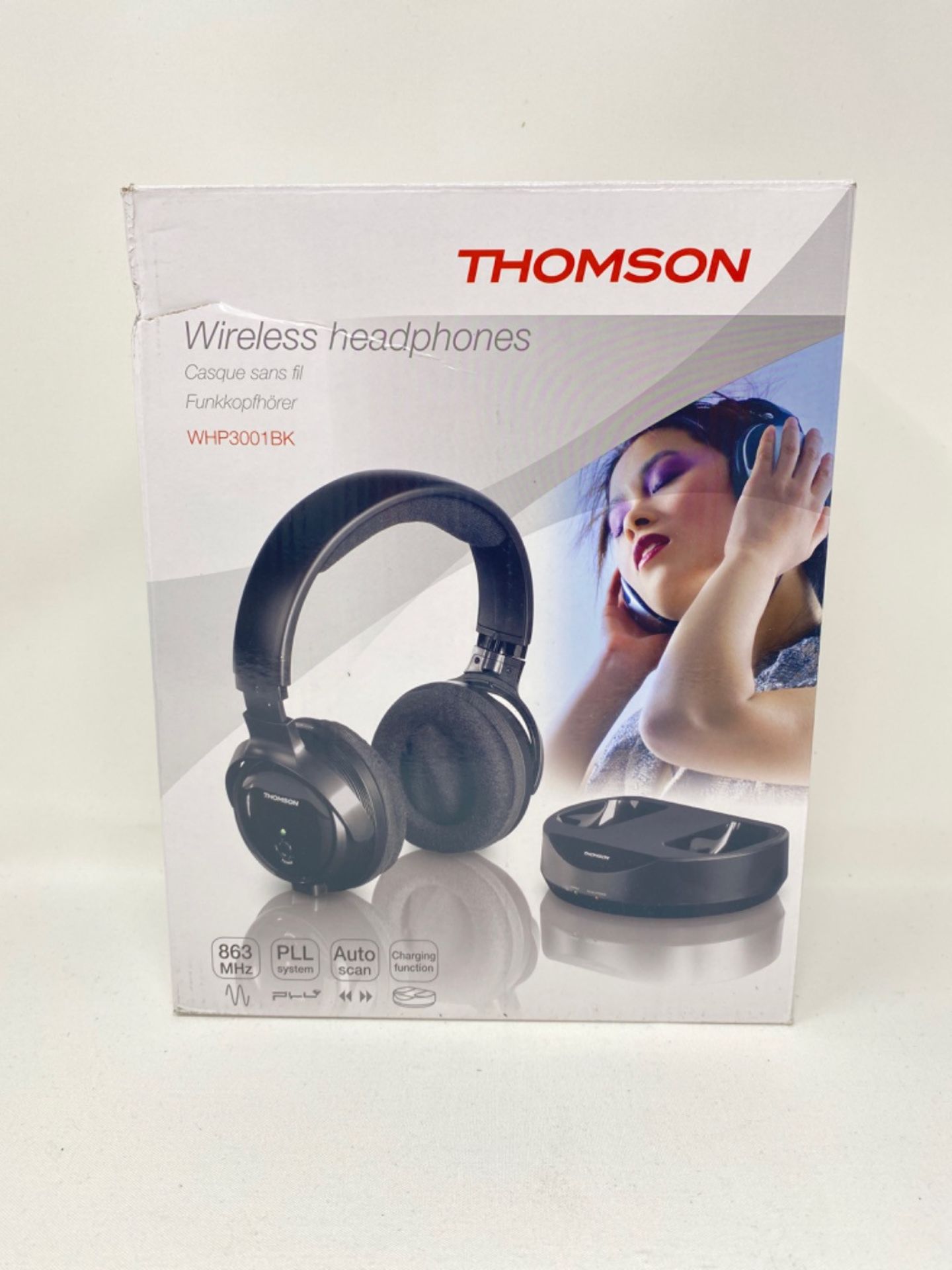 Thomson wireless headphones with charging station (over-ear headphones for TV/TV, wire - Image 2 of 3