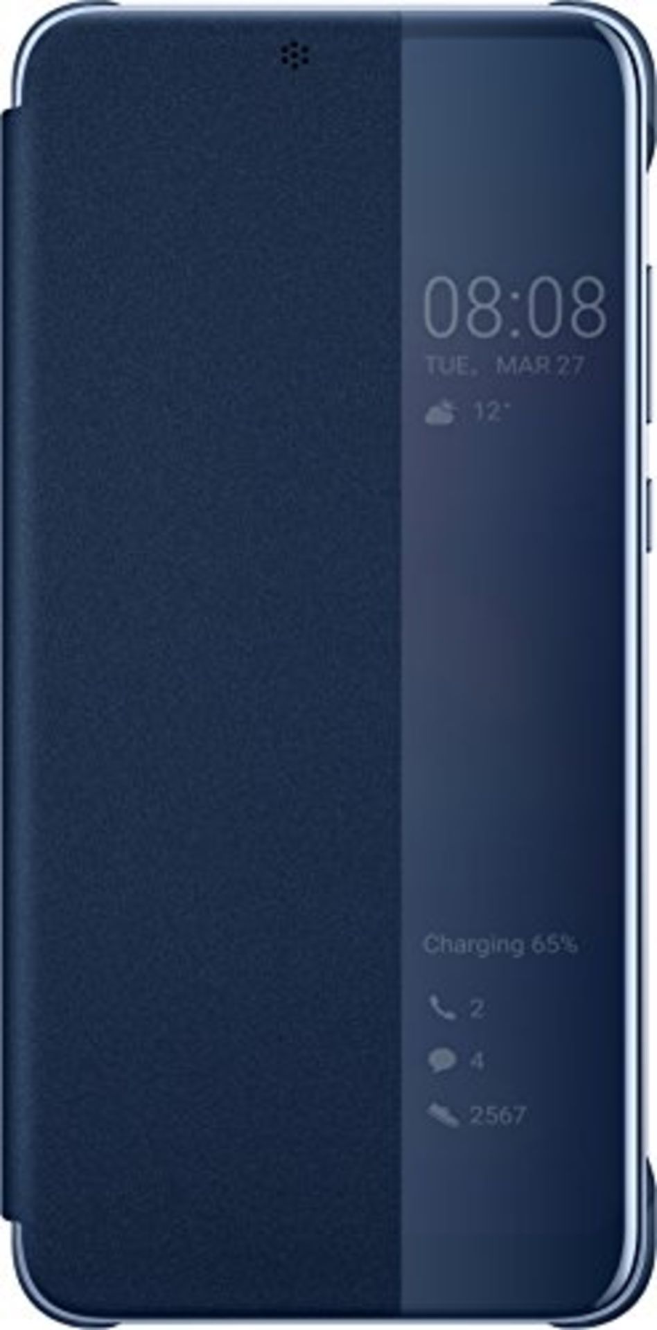 HUAWEI P20 Pro - Smart View Flip Cover, Deep Blue - suitable P20 Pro 51992368