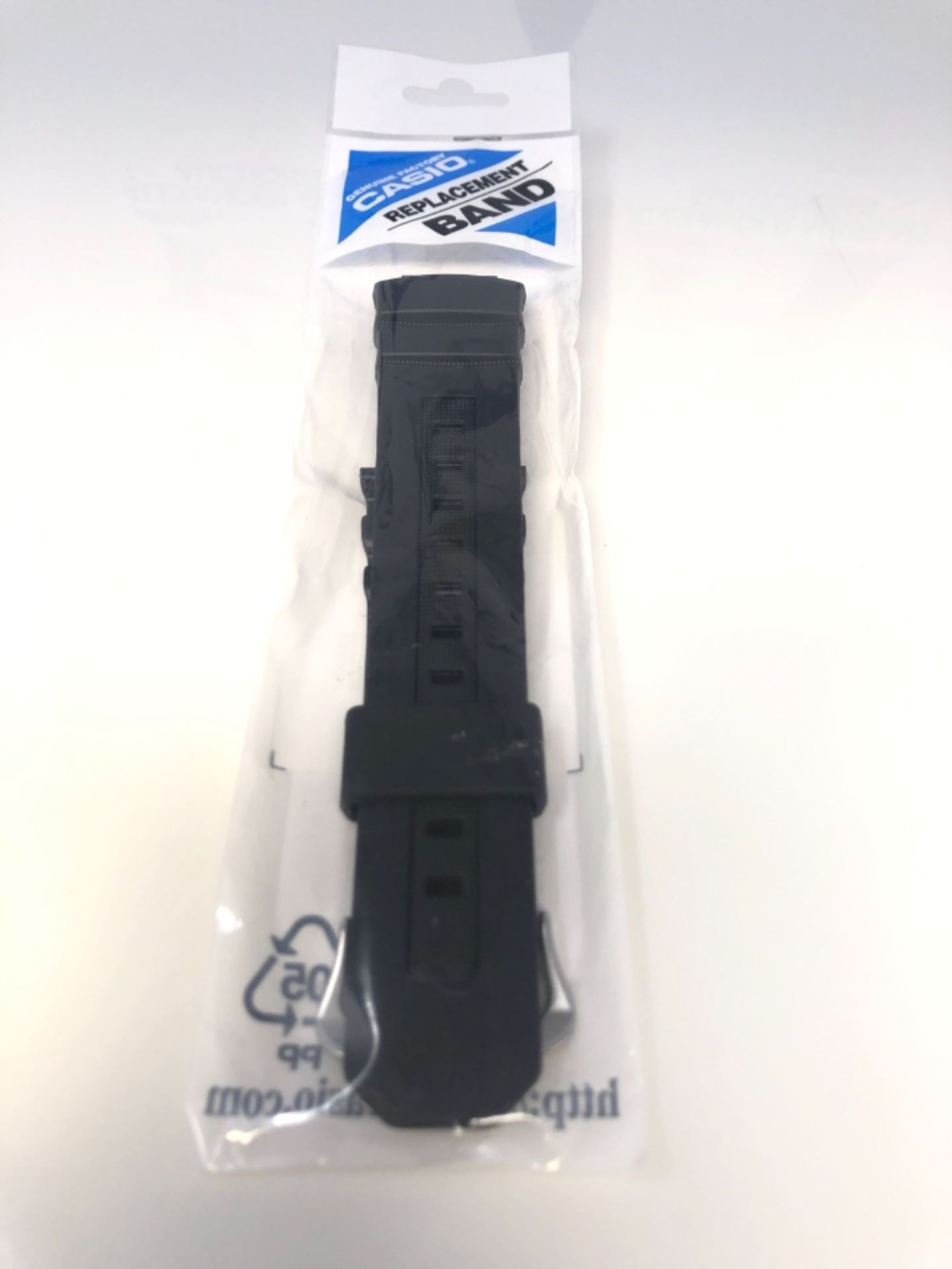 Genuine Casio Replacement Watch Strap 10273059 for Casio Watch AWG-M100F-1BD, AW-590-1