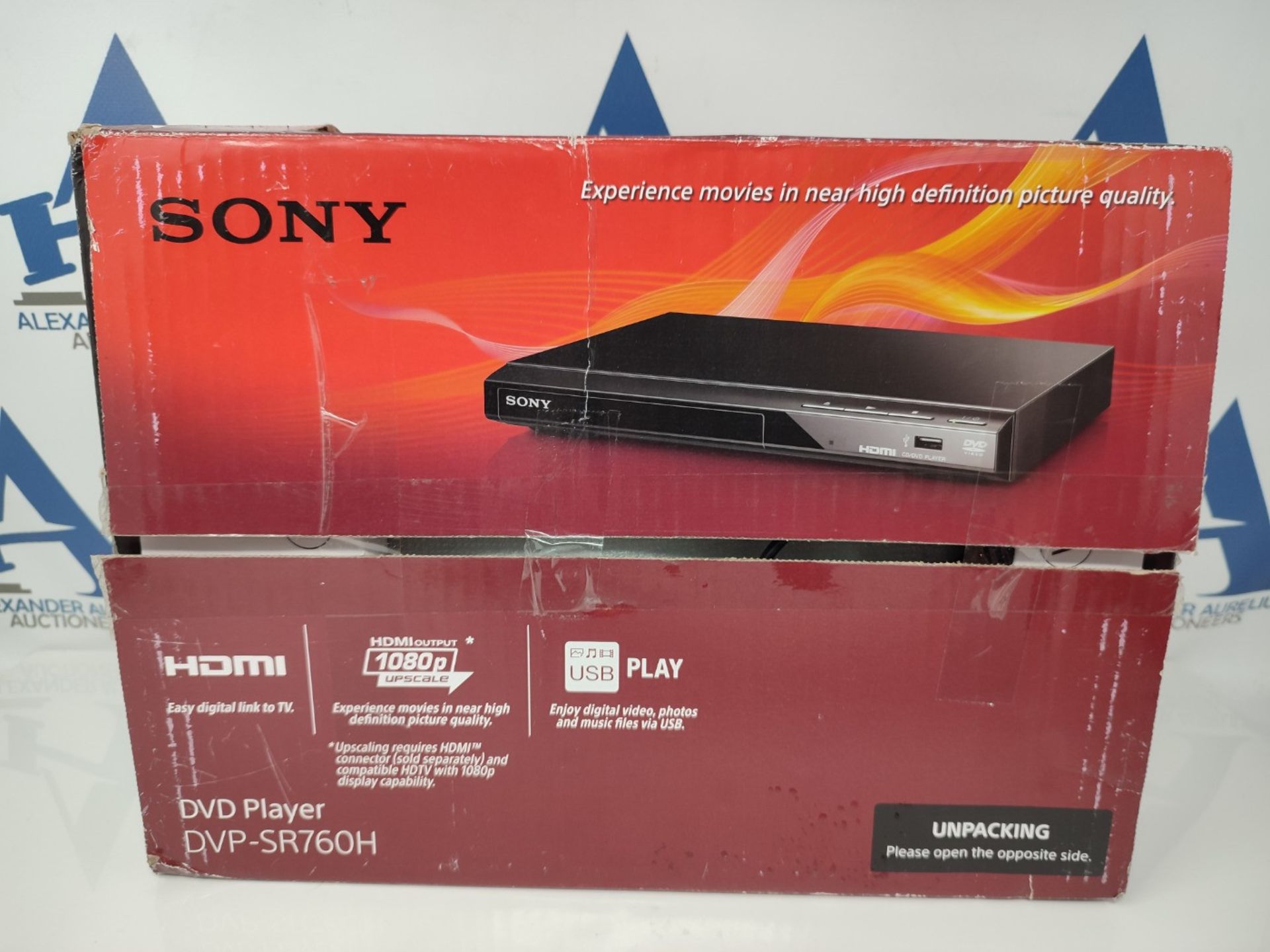 Sony DVPSR760H DVD Upgrade Player (HDMI, 1080 Pixel Upscaling, USB Connectivity), Blac - Image 2 of 3