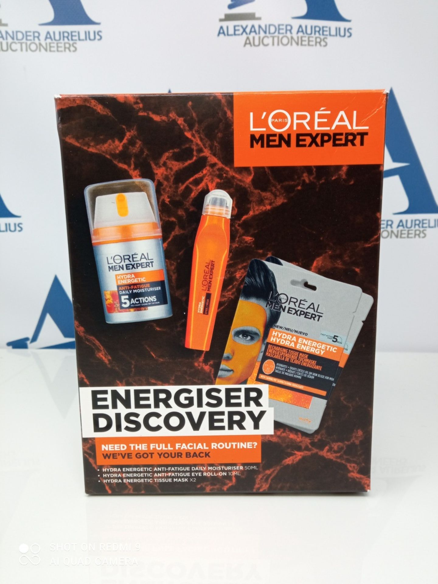 [INCOMPLETE] L?Oreal Men Expert Energiser Discovery Gift Set, Men?s Skincare Gift For - Image 2 of 3