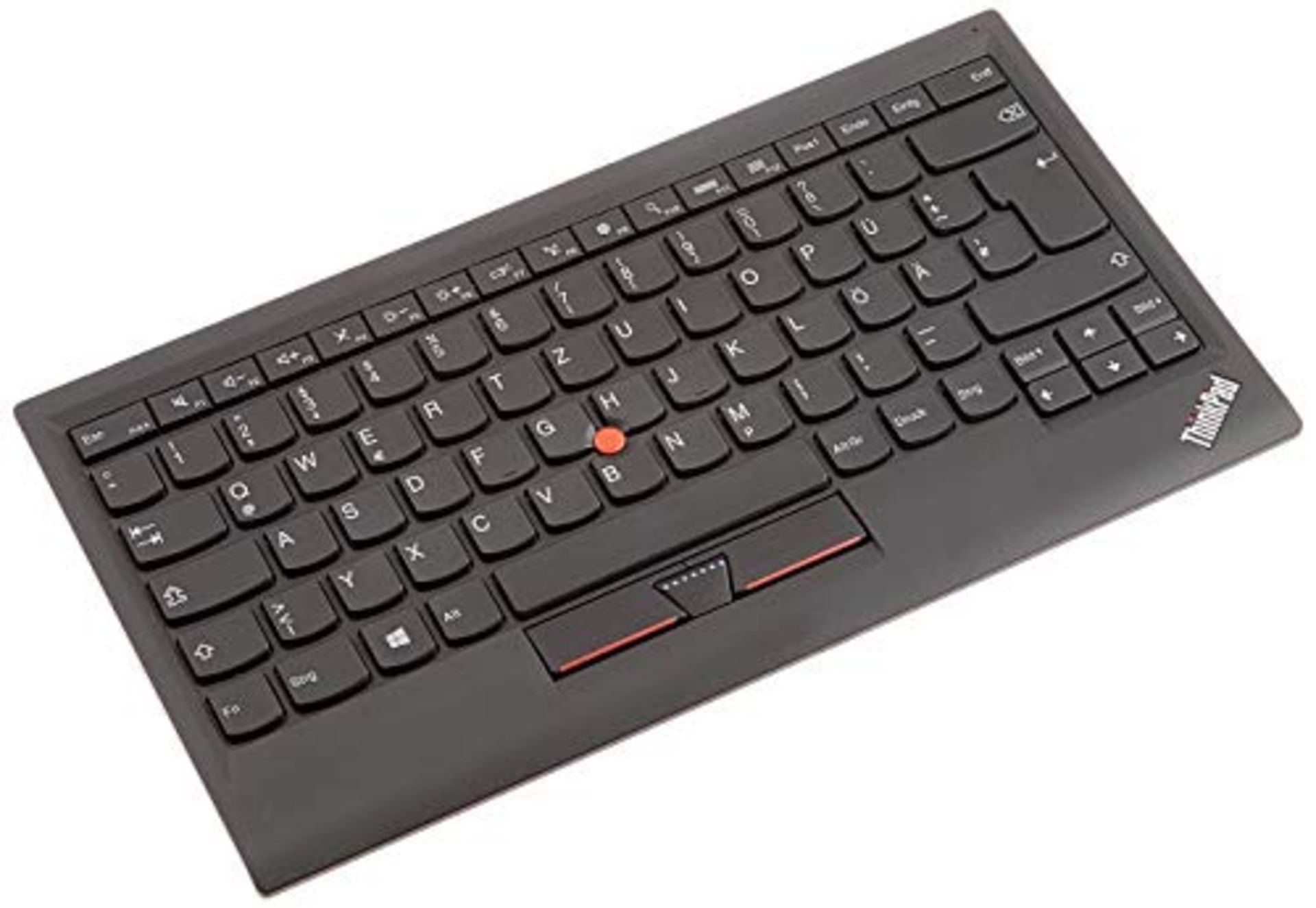 RRP £57.00 Lenovo 0B47202 ThinkPad Compact Keyboard (USB, TrackPoint, German Layout) black
