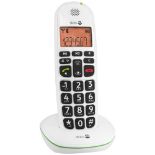 Doro Phone EASY 100W Cordless Phone (Hands Free Functionality, Low Radiation, Elderly