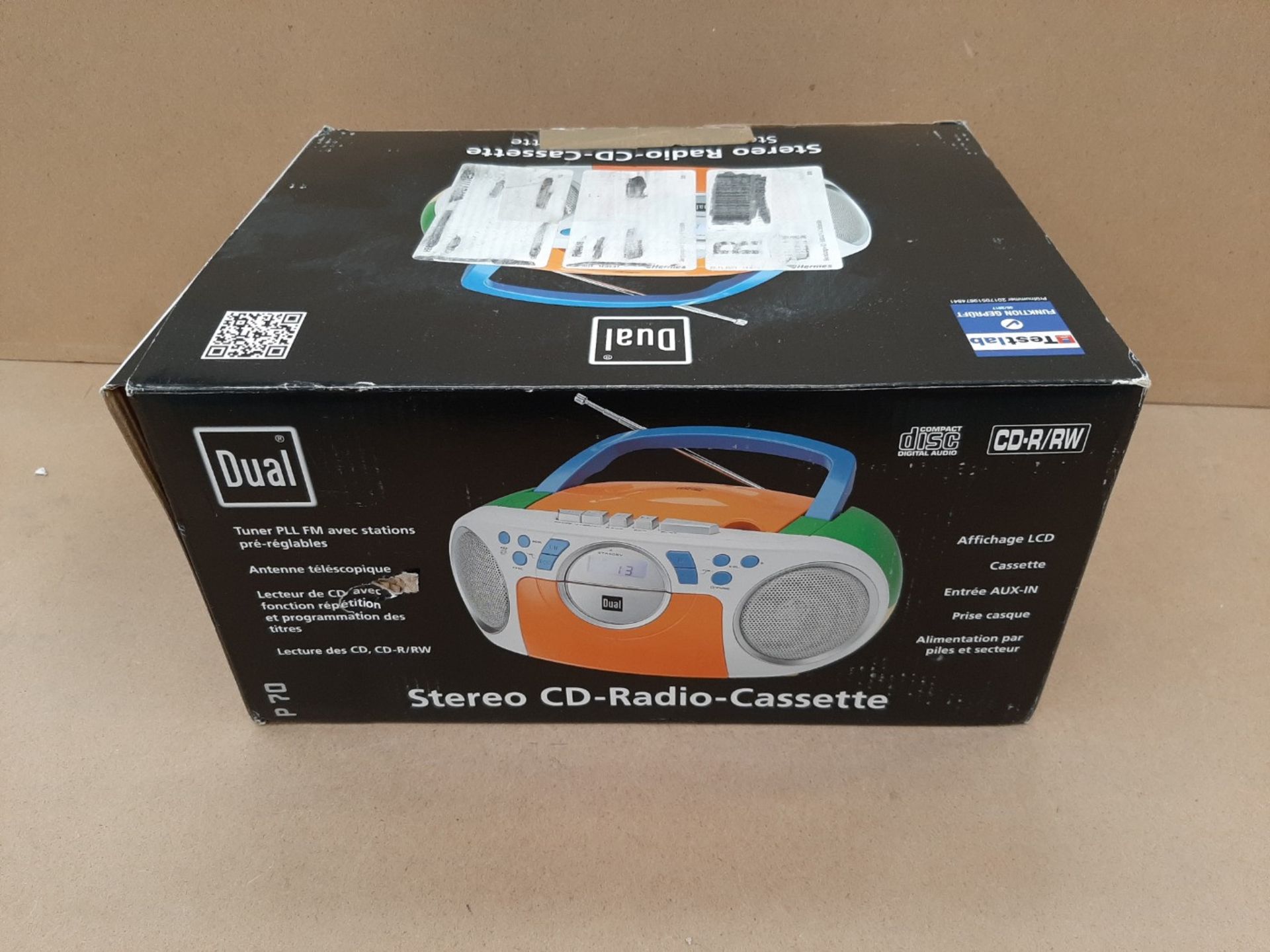 Dual 74865 P 70 Cassette radio - Image 2 of 3