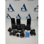 RRP £67.00 Gigaset ALLROUNDER Trio with answer machine - 3 cordless phones - Large, high-contrast