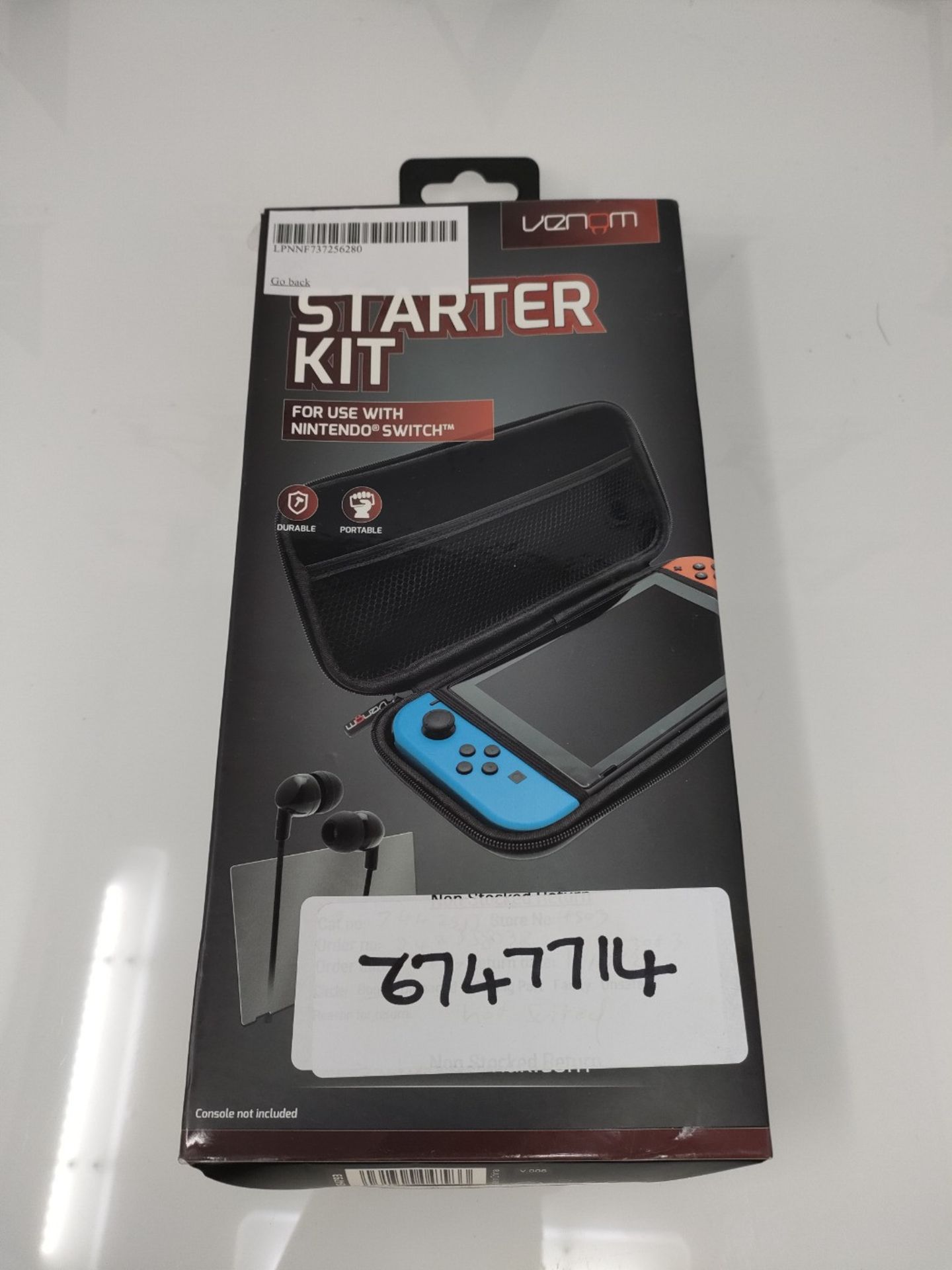Venom Switch Tempered Glass Screen Protector and Controller Case Starter Kit (Nintendo - Image 2 of 3