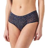 DIM Women's Boxer MENSTRUELLE x1 Lingerie, Imprimé Polka dots, L