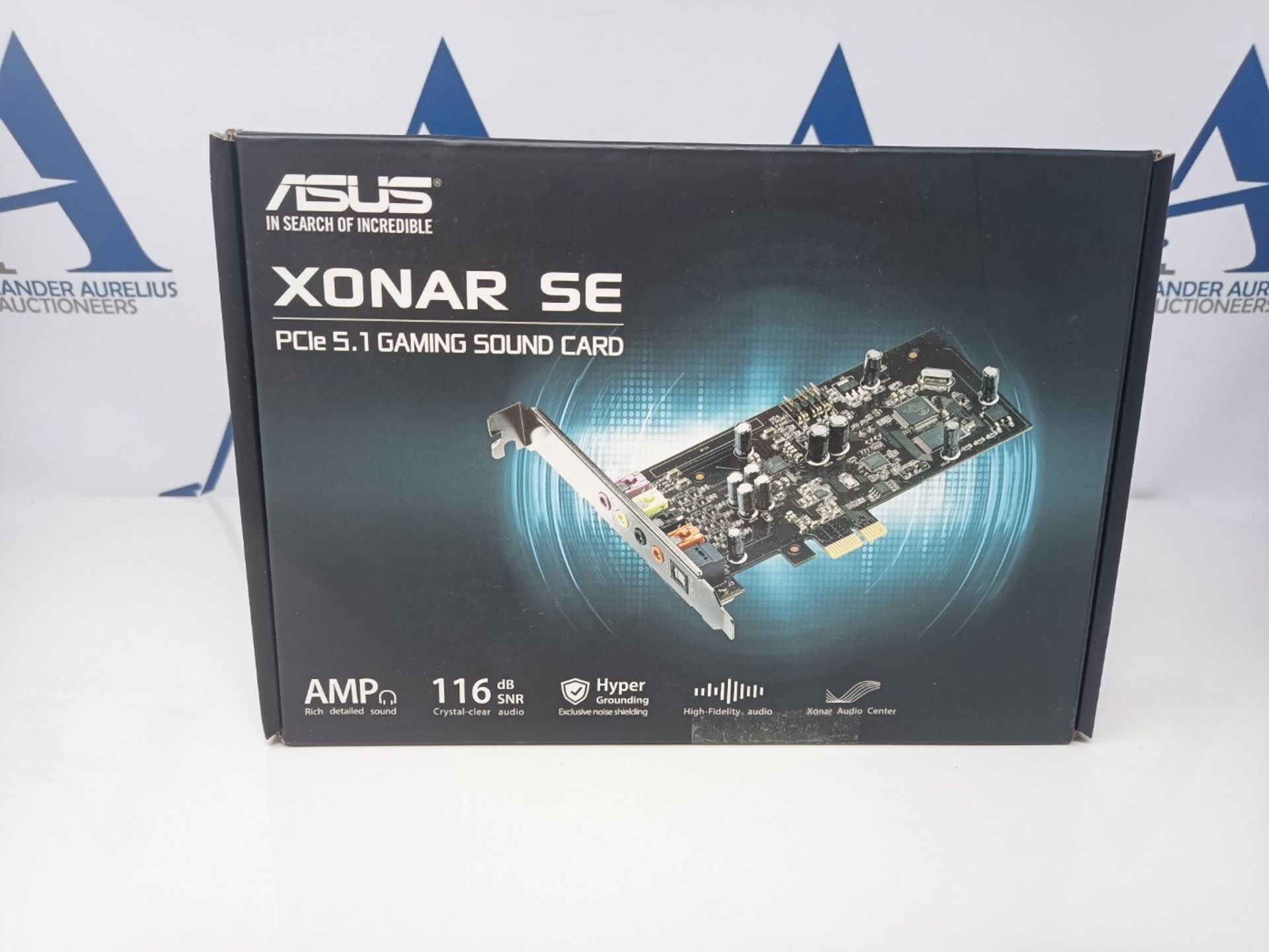 Asus XONAR SE 5.1 Gaming Soundcard, PCIe, Hi-Res Audio, 300ohm, 116dB SNR, Headphone A - Image 2 of 3