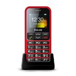 Emporia TELME C151 (Extra Large Illuminated Big Button Mobile Phone) Red