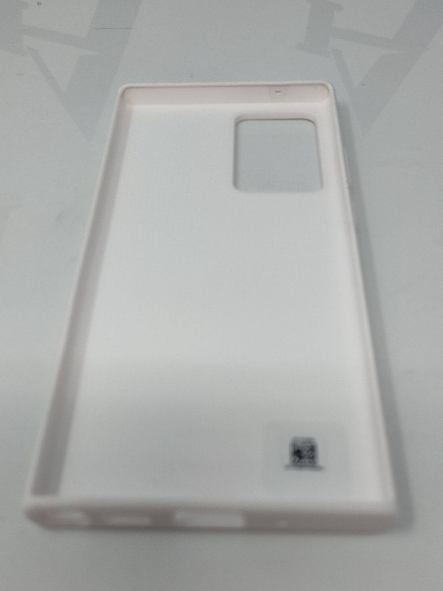 Samsung Note20 Ultra Silicone Cover, White Silver - Image 3 of 3