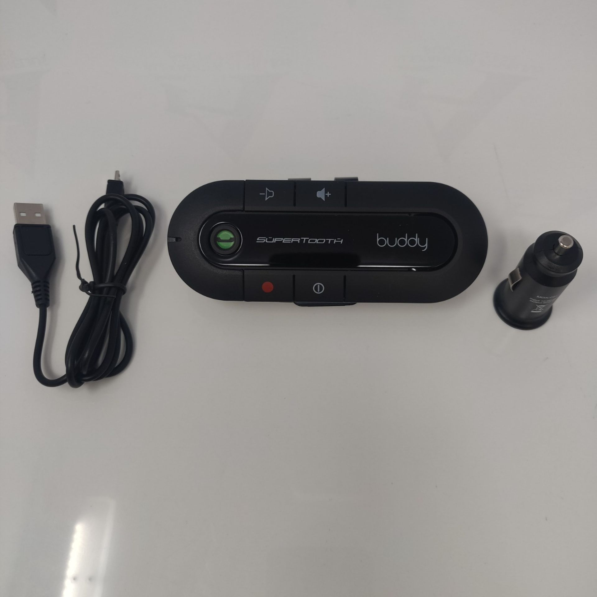 SuperTooth Buddy Bluetooth Handsfree Car Kit, Black - Image 3 of 3