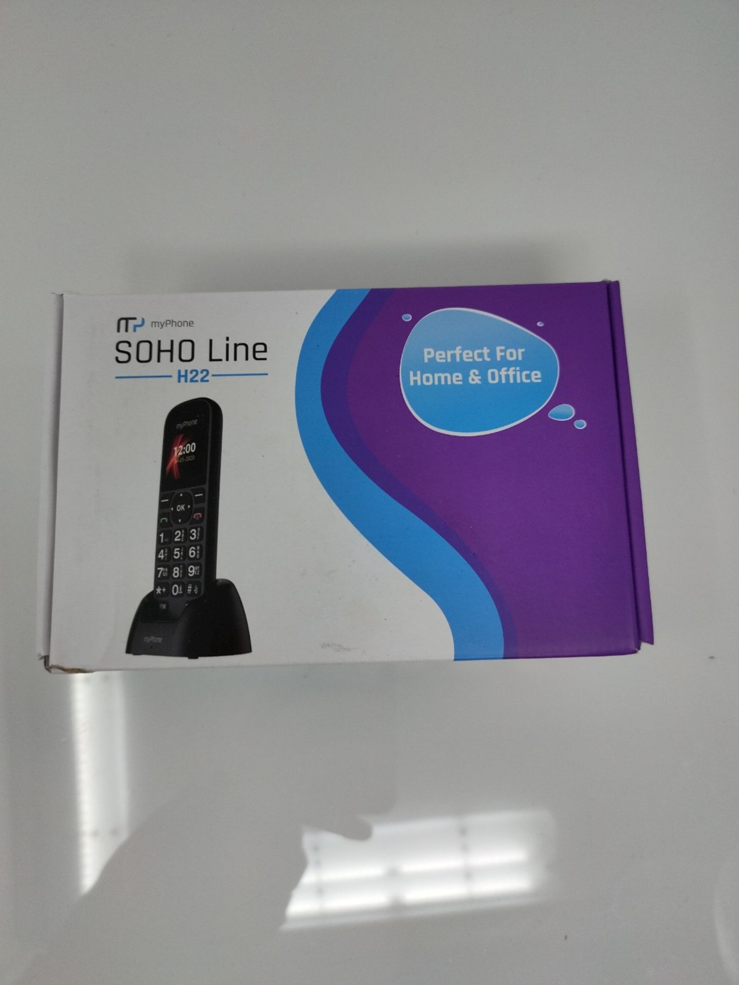 myPhone SOHO Line H22 GSM Desk Phone for Office and Home with Colour Display, Hands-Fr - Bild 2 aus 3