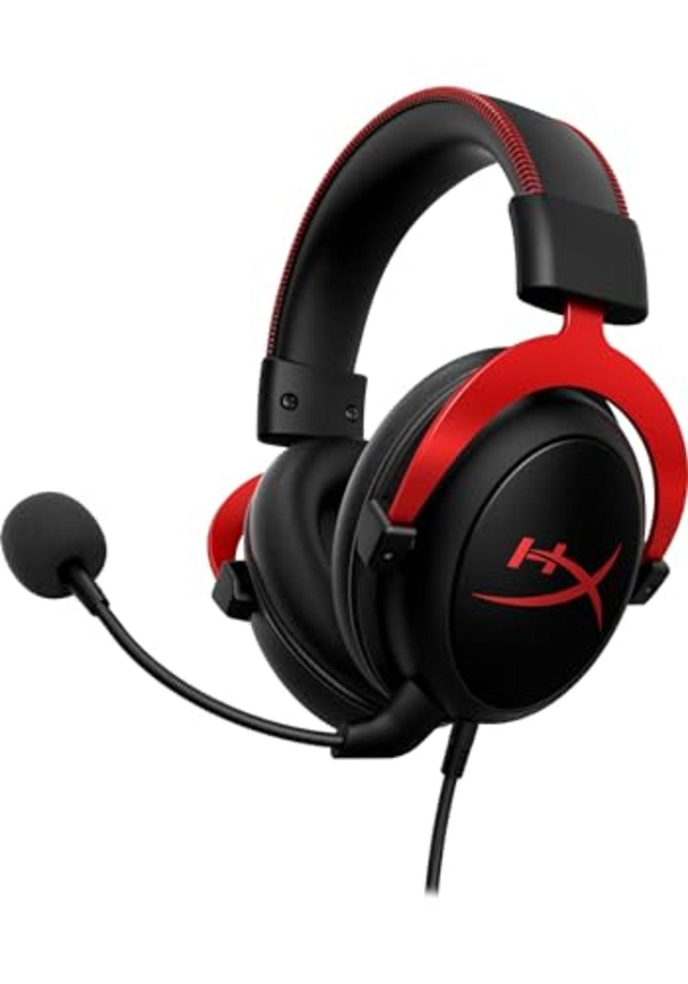 RRP £78.00 [CRACKED] HyperX Cloud II 7.1 Virtual Surround Sound Gaming Headset with Advanced USB