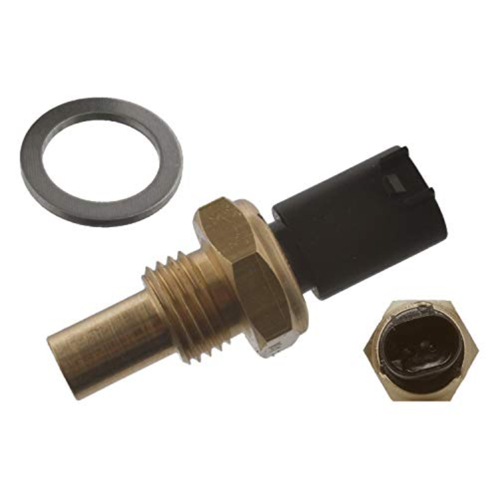 febi bilstein 37059 Temperature Sensor for engine oil, fuel and coolant, pack of one