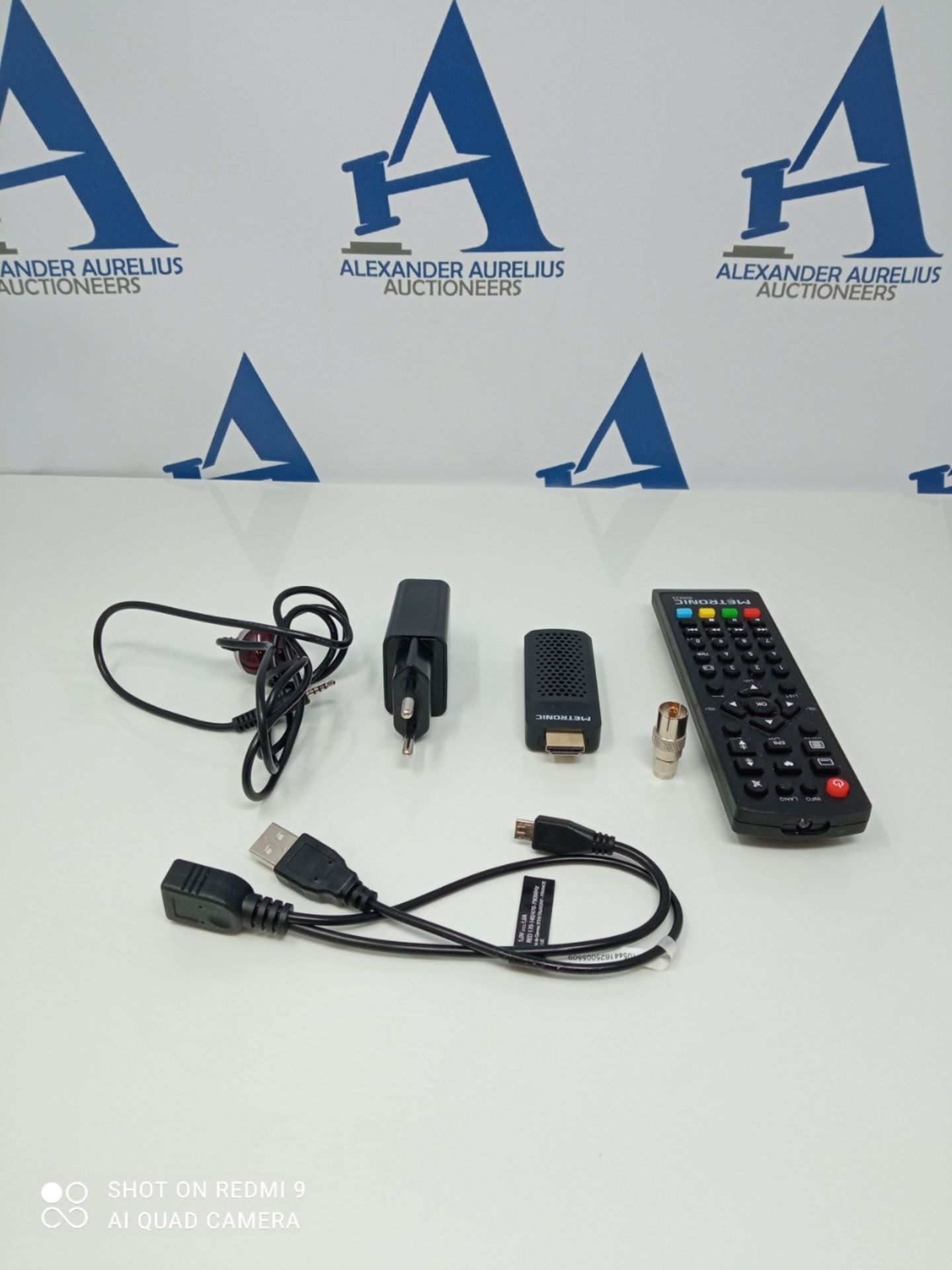 Metronic 441625 Decoder Sintonizzatore Ricevitore TDT DVB-T Compatibile DVB-T2 Dongle - Image 3 of 3