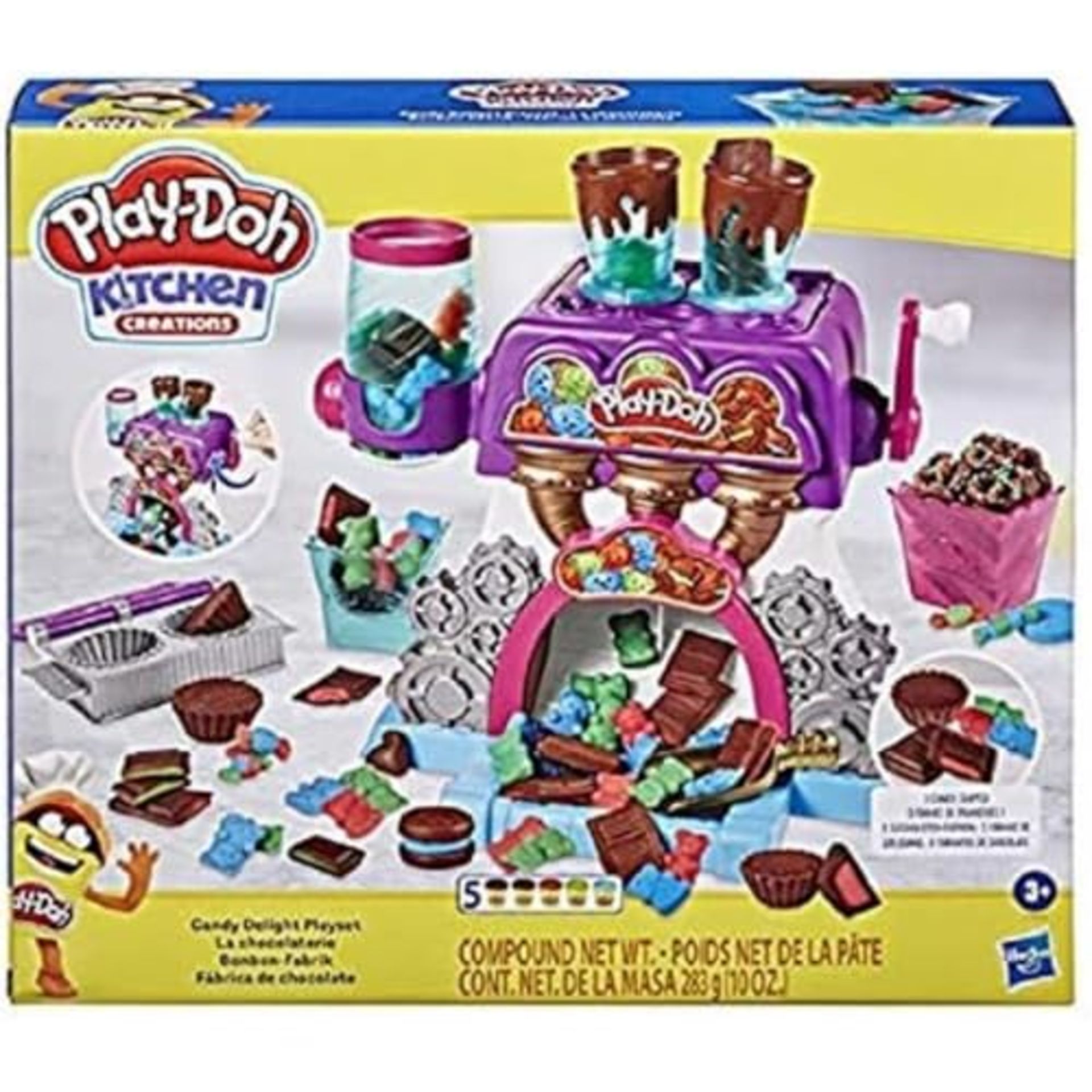 [INCOMPLETE] Play-Doh Kitchen Creations Candy Delight Playset for Kids 3 Years and Up