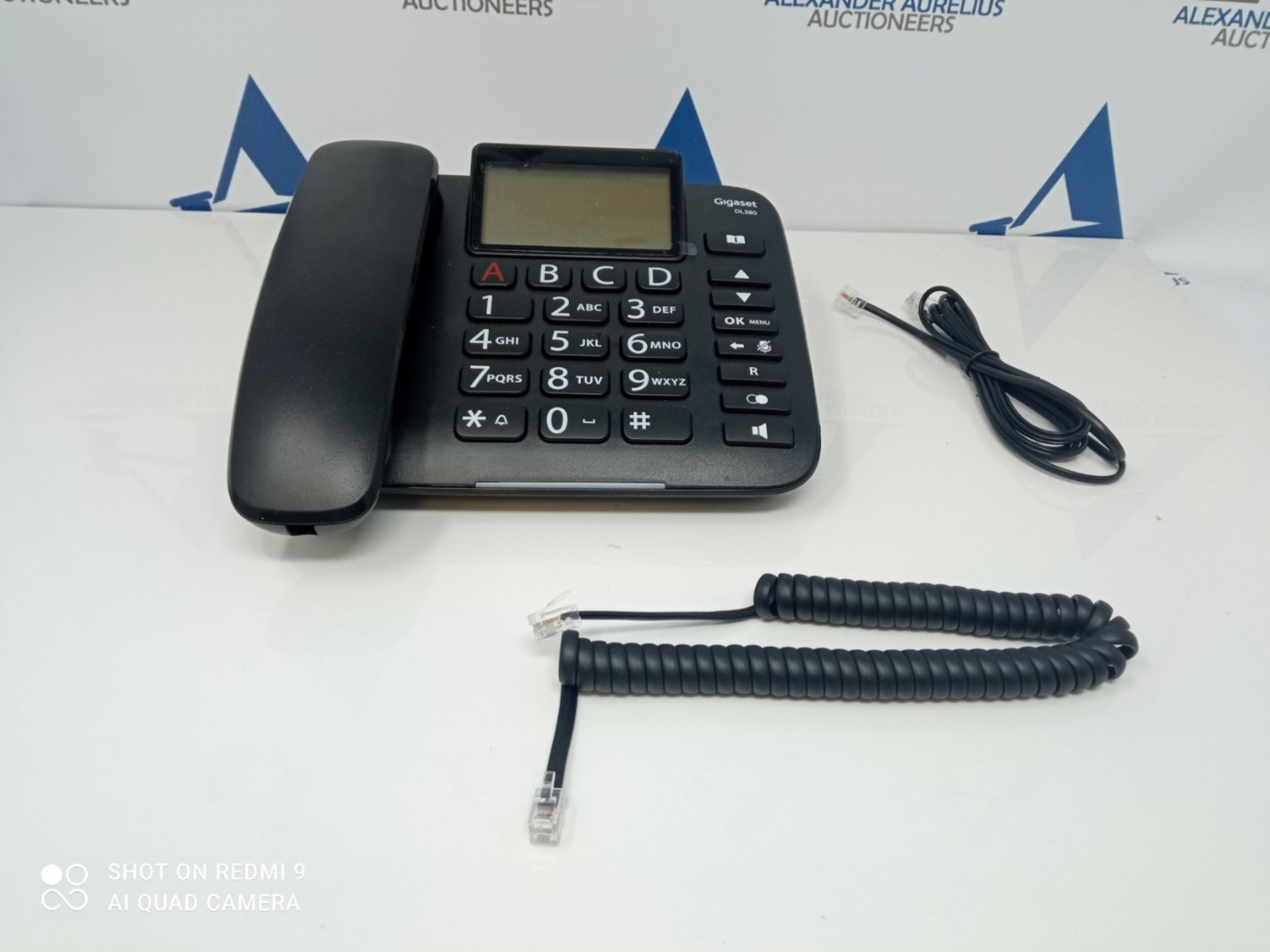 Gigaset DL380 Landline Telephone, Large Display, Large Ergonomic Keys, Call Display vi - Image 3 of 3