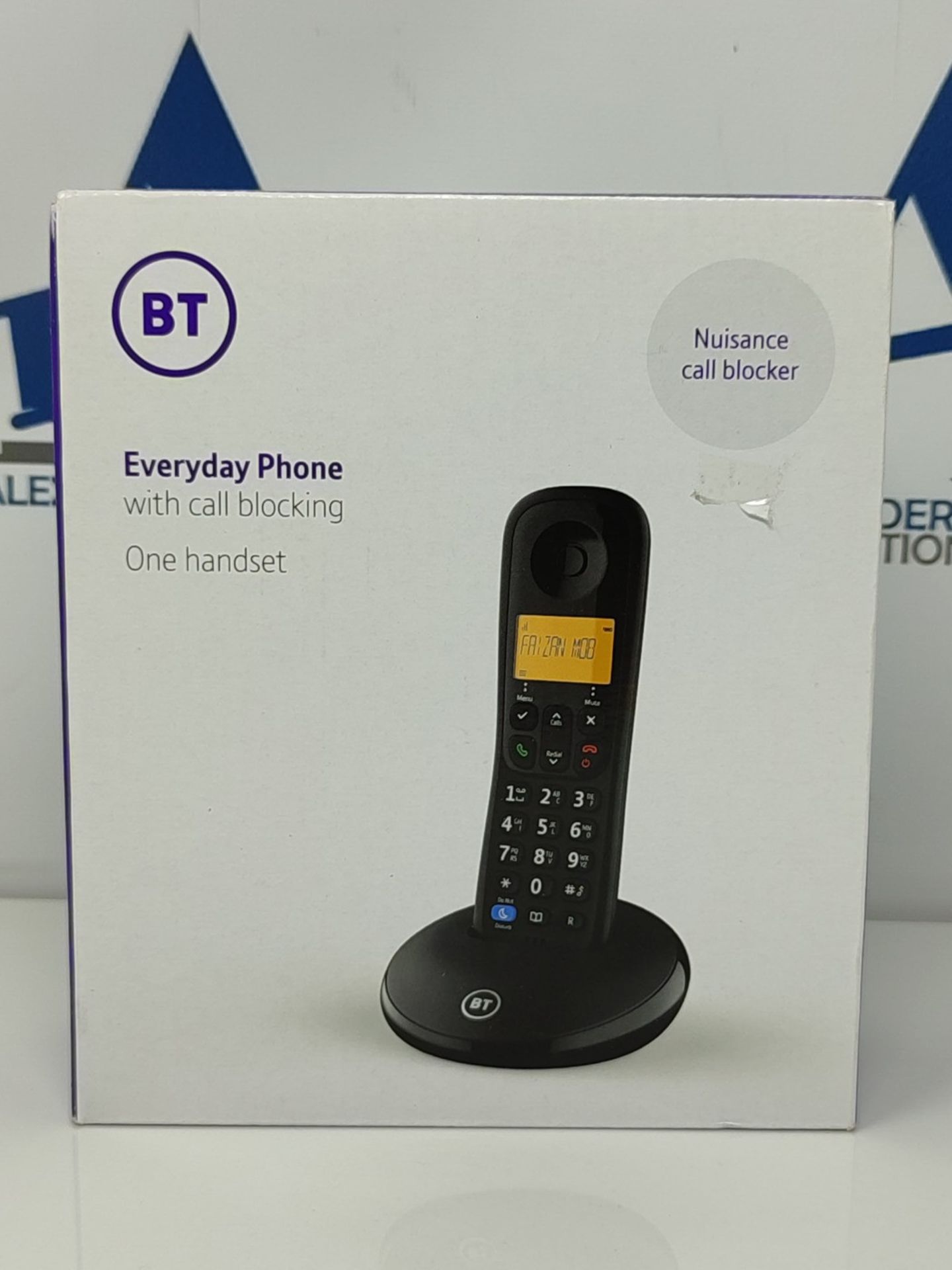 BT Everyday Cordless Home Phone with Basic Call Blocking, Single Handset Pack - Image 2 of 3