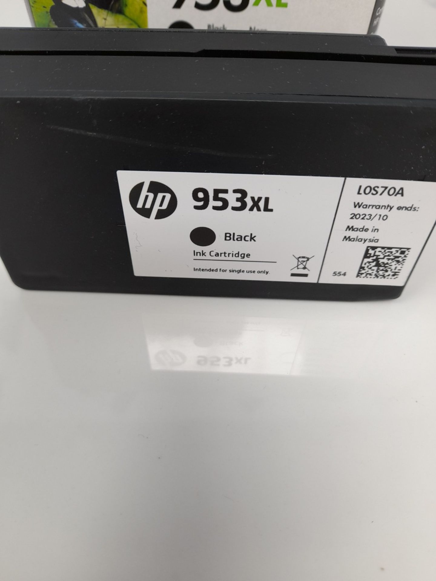 HP L0S70AE 953XL High Yield Original Ink Cartridge, Black, Single Pack - Image 3 of 3