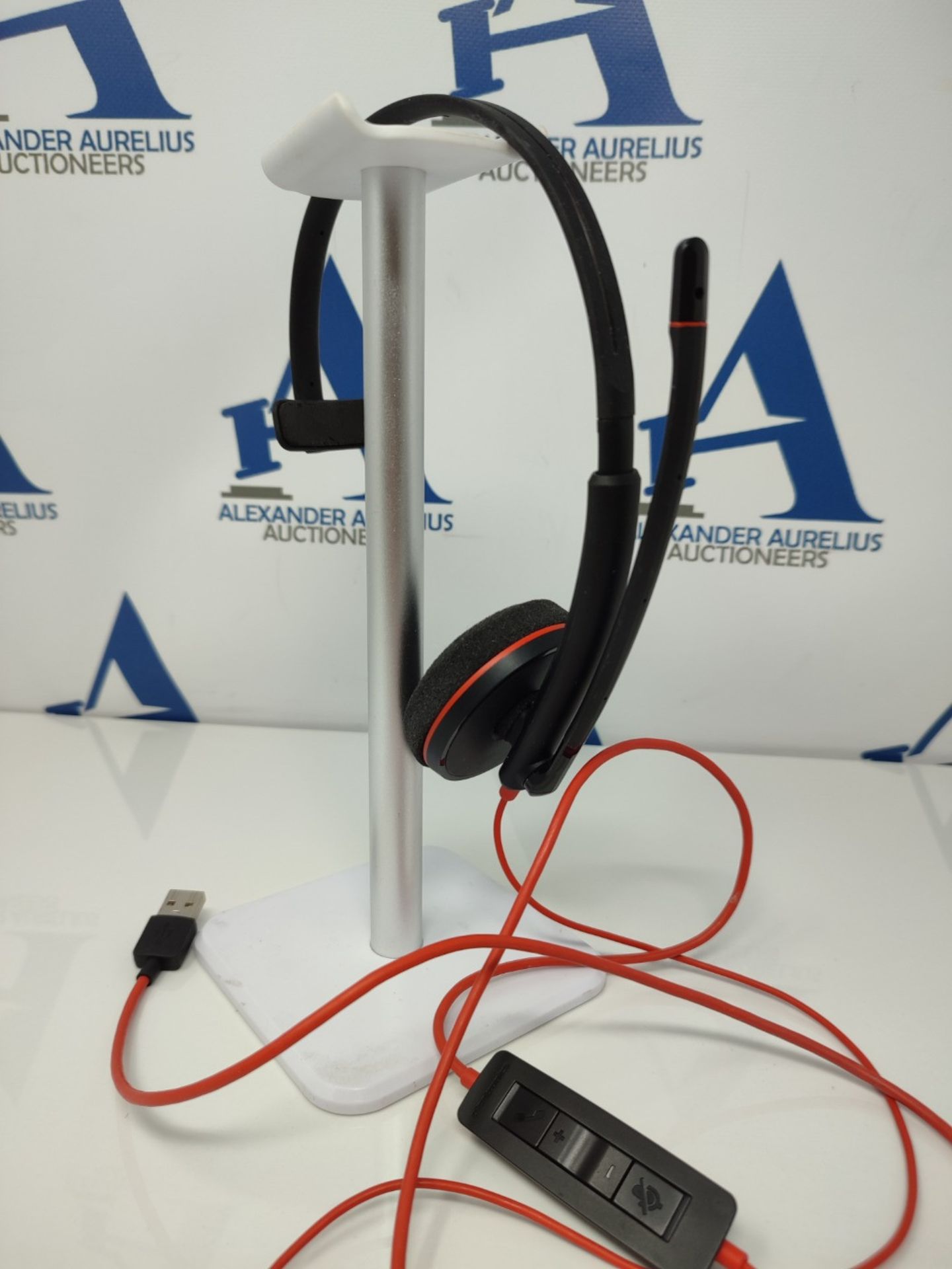Plantronics - Blackwire 3210 USB-A Wired Headset - Single-Ear (Mono) with Boom Mic - C - Image 2 of 2