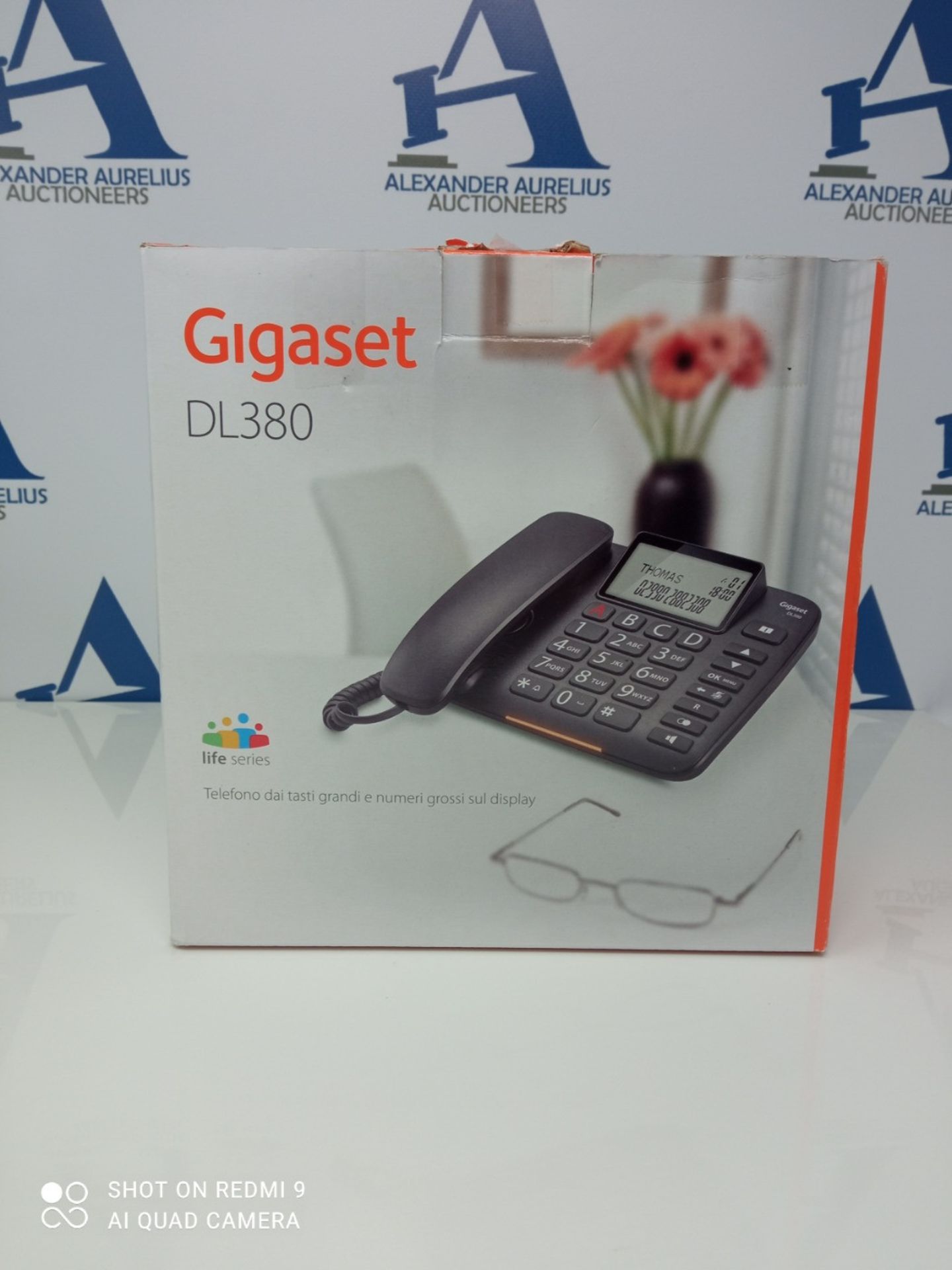 Gigaset DL380 Landline Telephone, Large Display, Large Ergonomic Keys, Call Display vi - Image 2 of 3