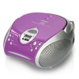 Lenco SCD24 - CD player for children - CD radio - stereo system - boombox - FM radio t