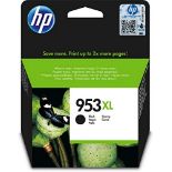 HP L0S70AE 953XL High Yield Original Ink Cartridge, Black, Single Pack