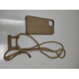 Woodcessories - Sustainable mobile phone chain removable compatible with iPhone 11 cas