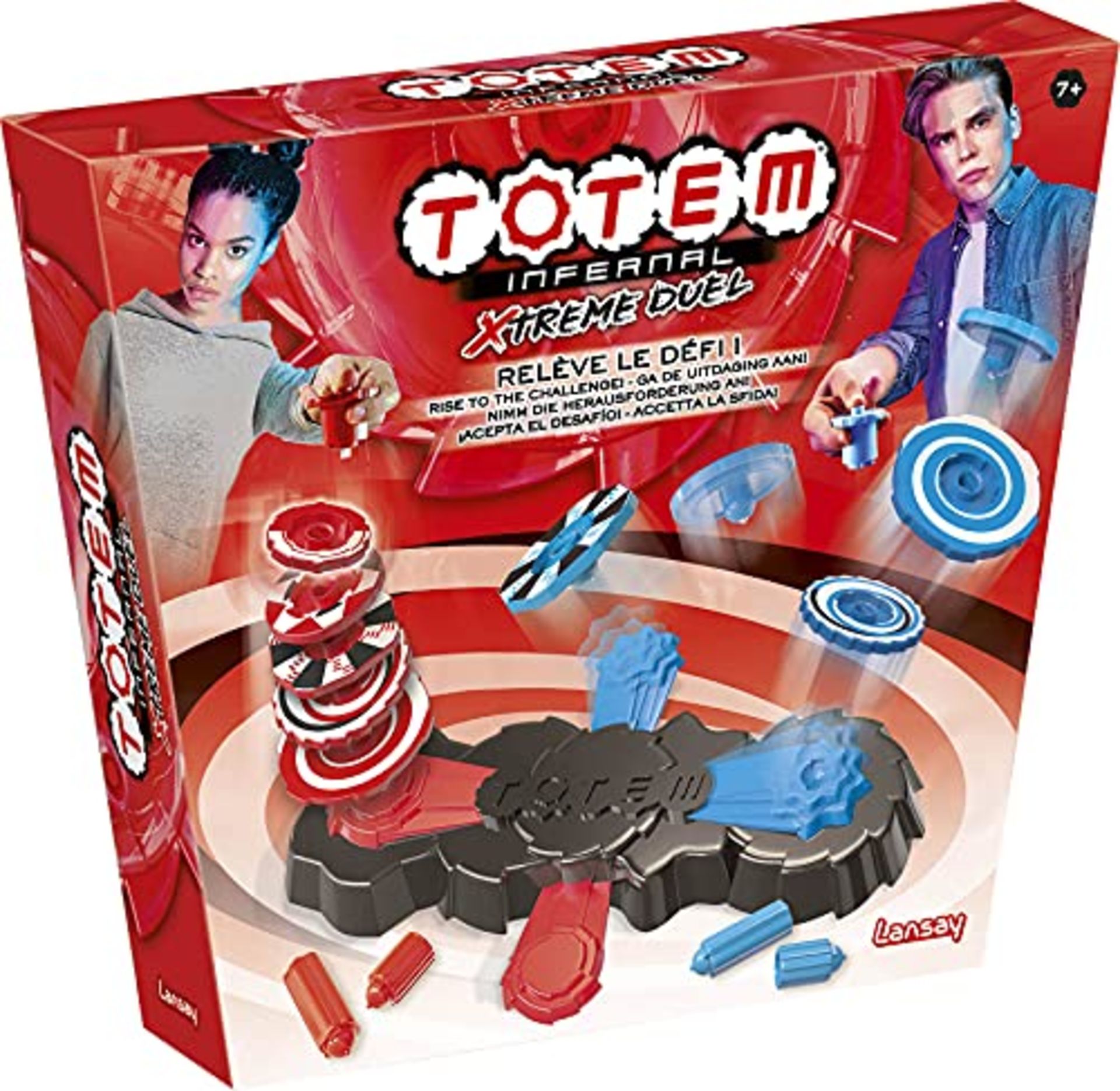 TOTEM INFERNAL Toupie Xtreme Duel - Lansay 59870