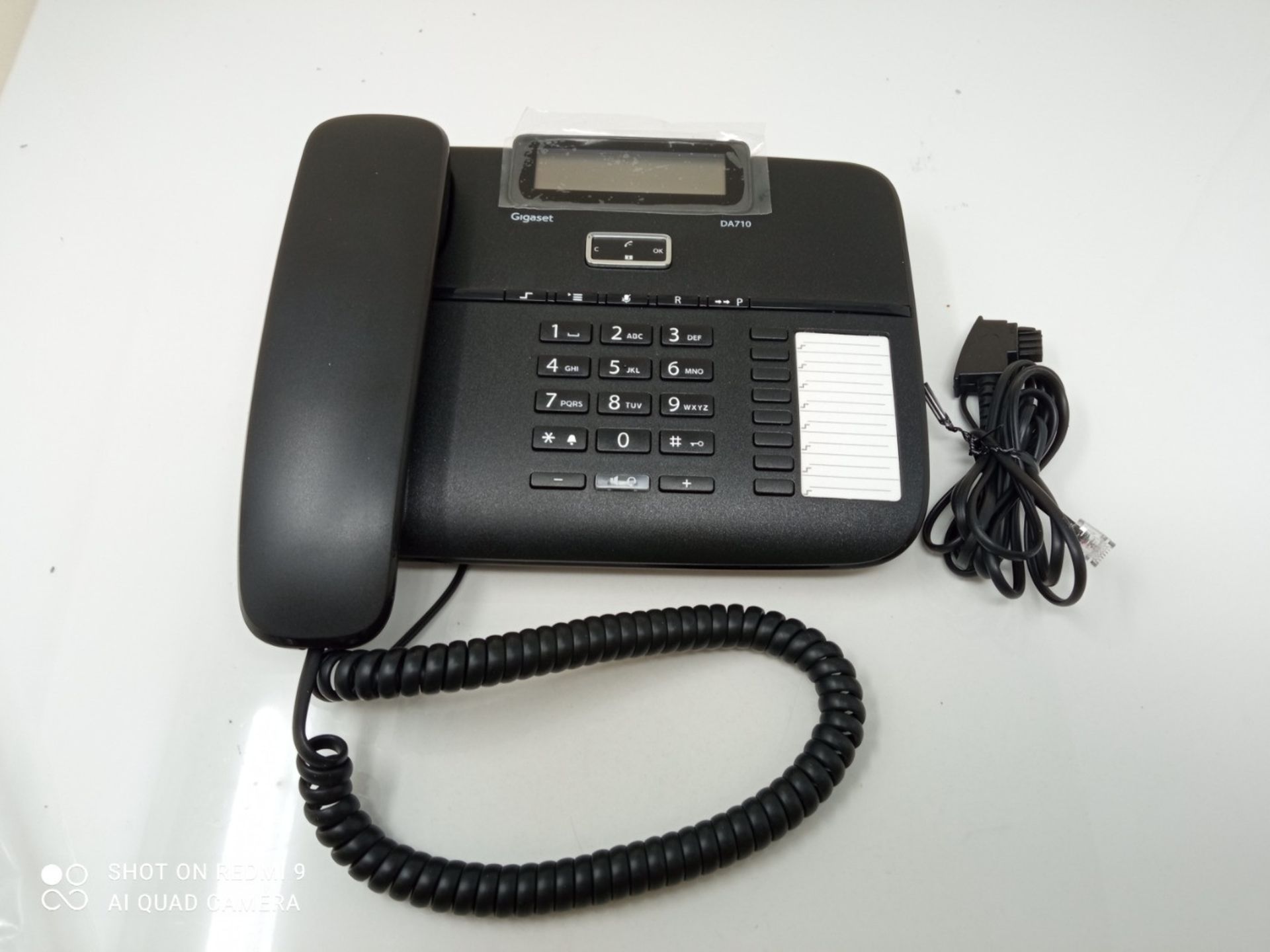 RRP £50.00 Gigaset DA710 Corded Telephone - Black - Image 3 of 3