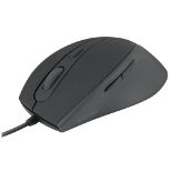 Speedlink AXON Silent Optical Mouse - USB Mouse- Ergonomic, Rubber/Black