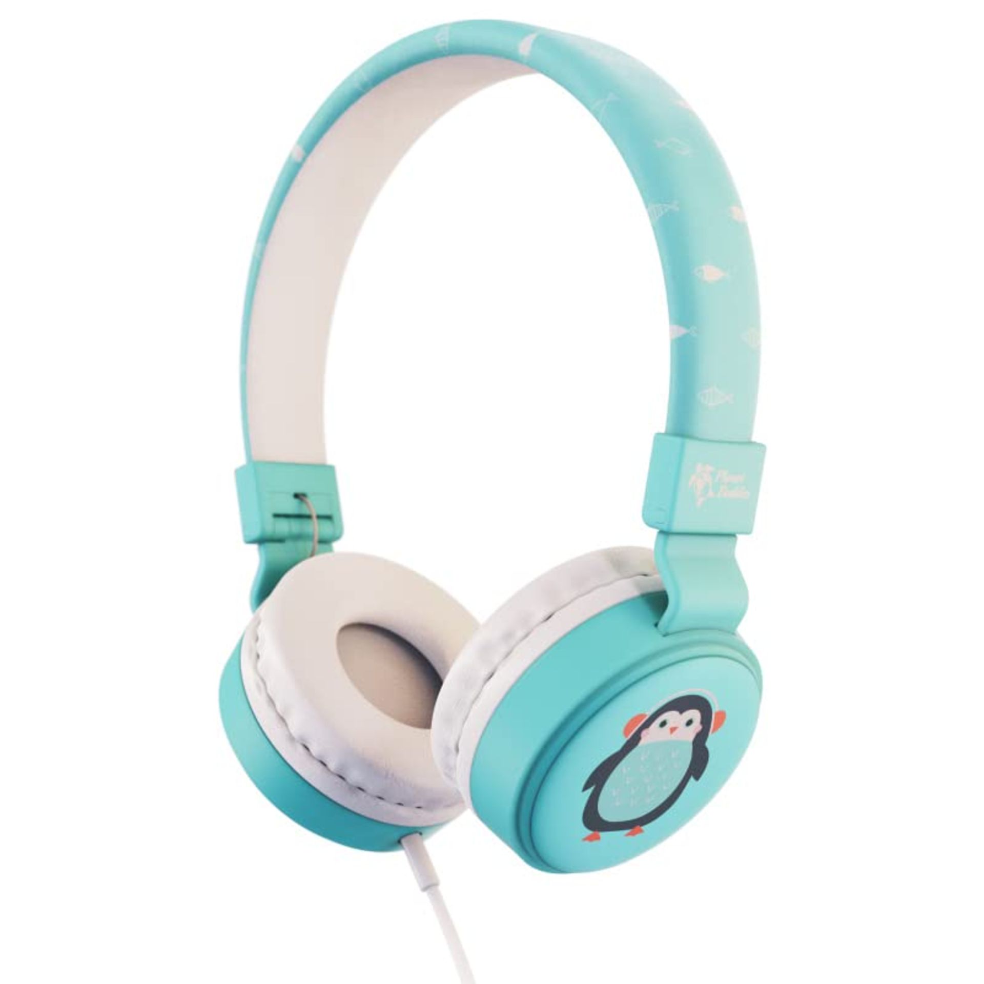 Planet Buddies Kids Headphones, Volume Safe Foldable Wired Earphones, On Ear Headphone