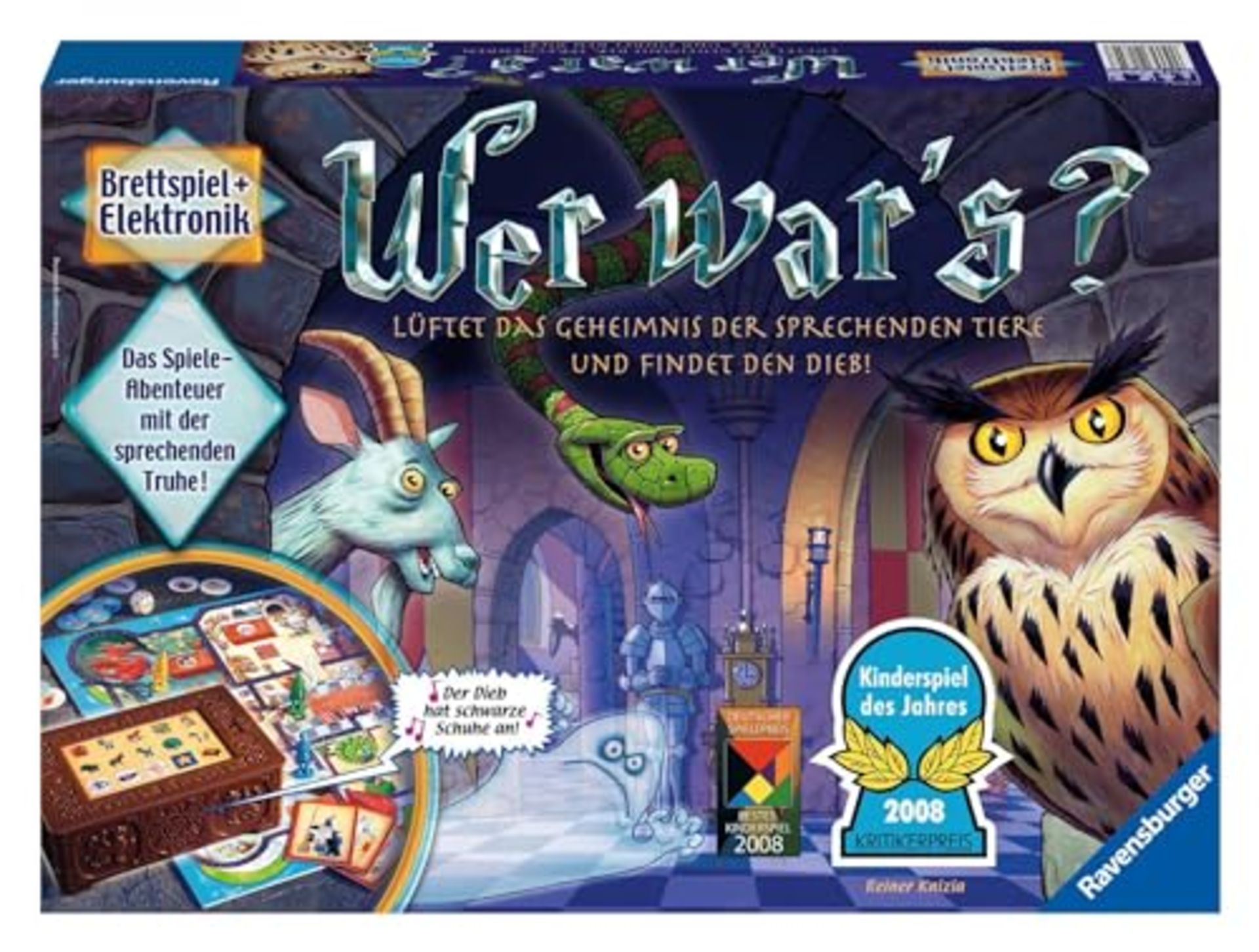 Ravensburger children's game 21854 - Who was it - board and family game, for children
